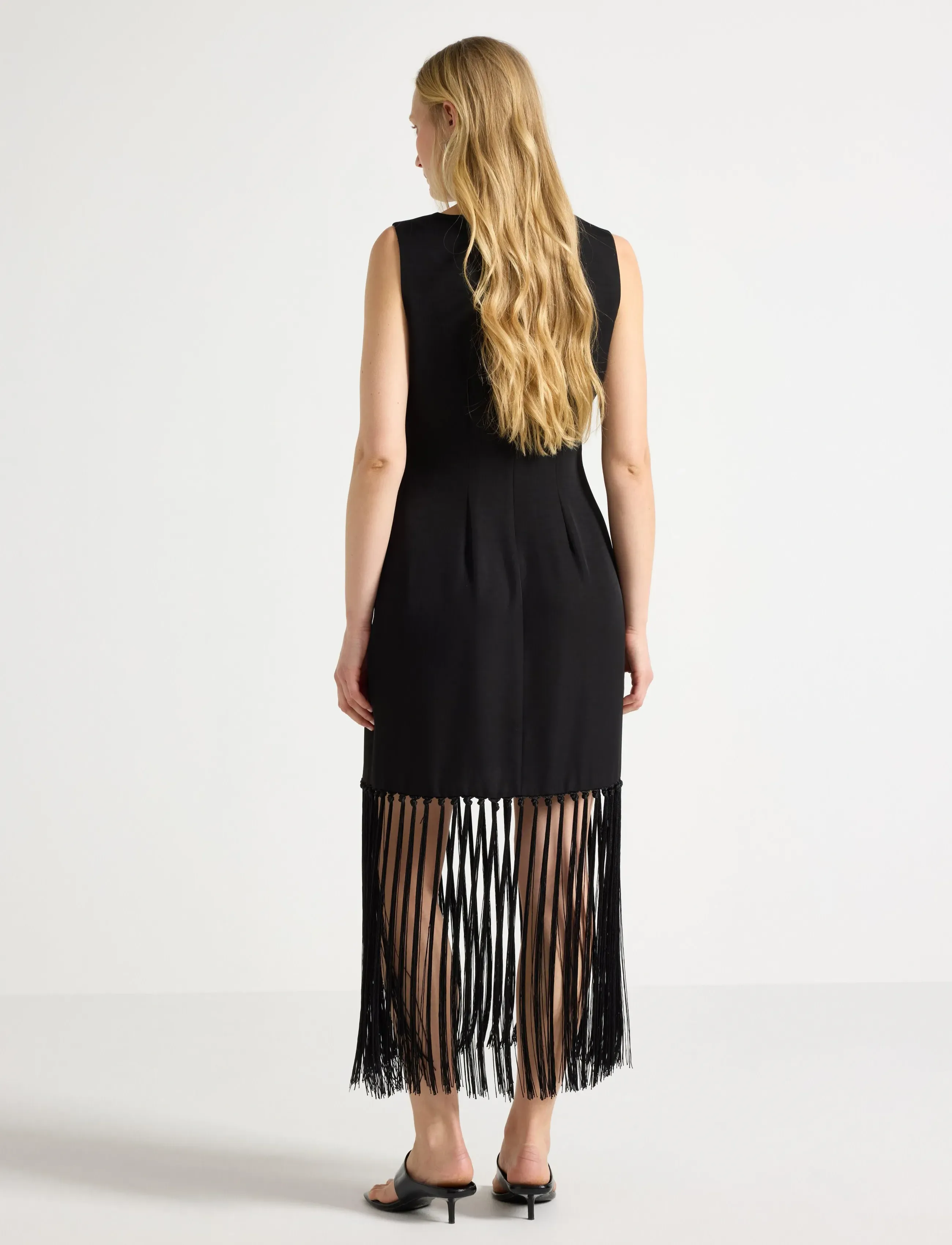 Lindex - Midi dress - vidutinio ilgio suknelės - black - 3
