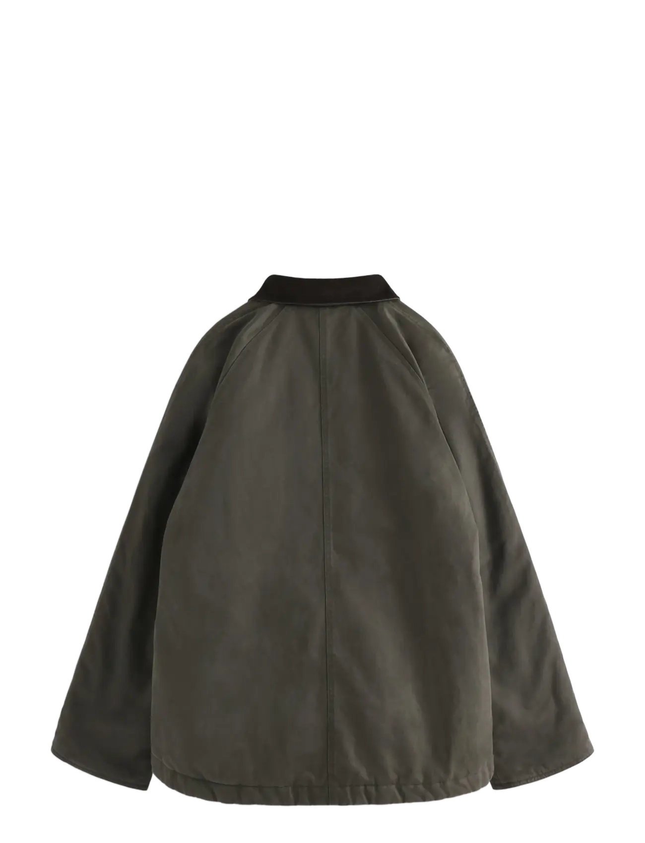 Lindex - Padded jacket with coating - dark dusty green - 1