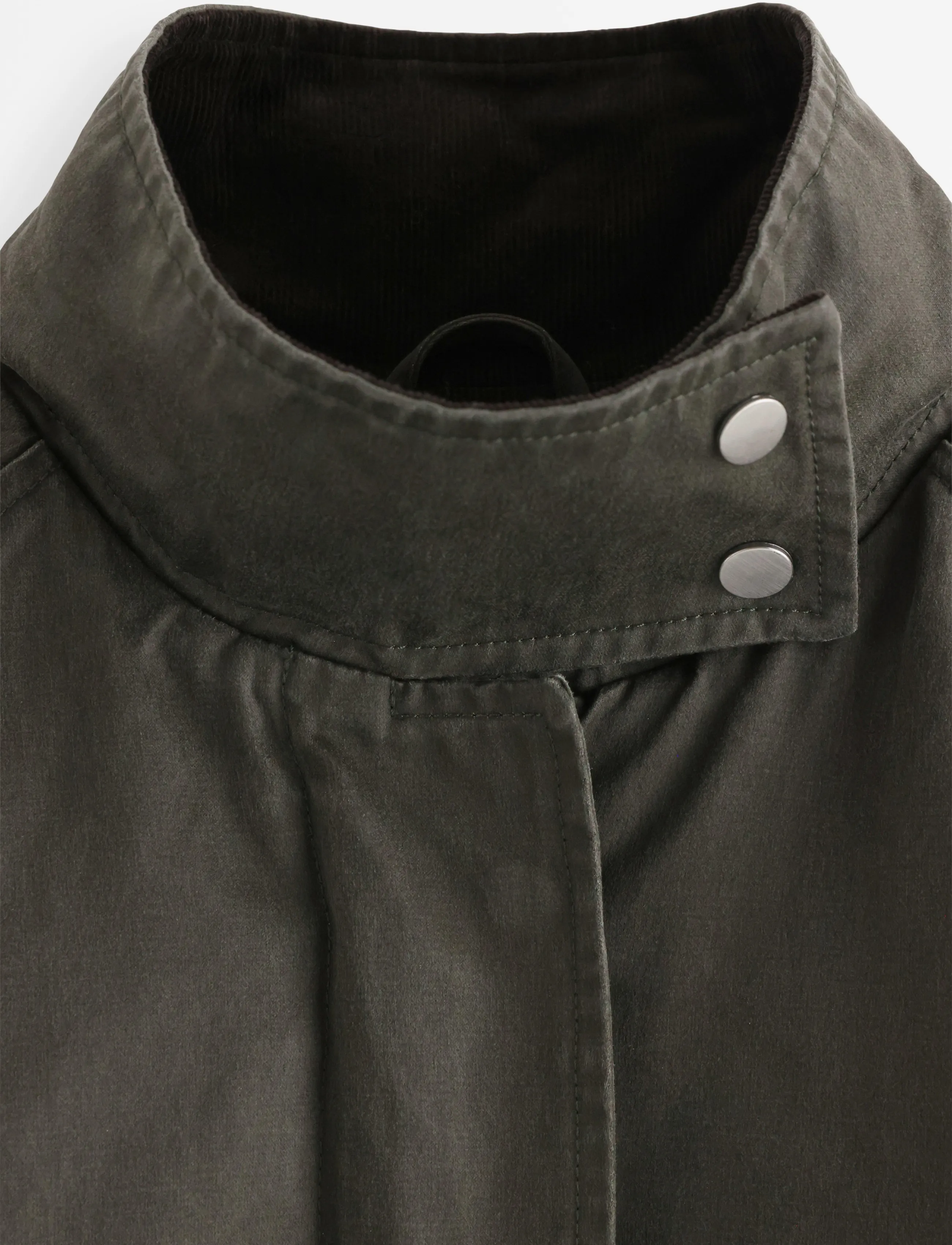 Lindex - Padded jacket with coating - dark dusty green - 2