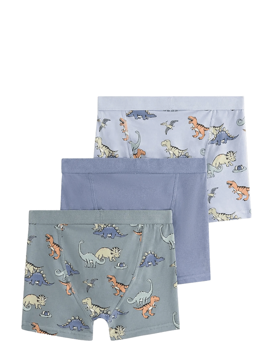 Lindex - 3-pack boxer shorts - kalsonger - light blue - 1