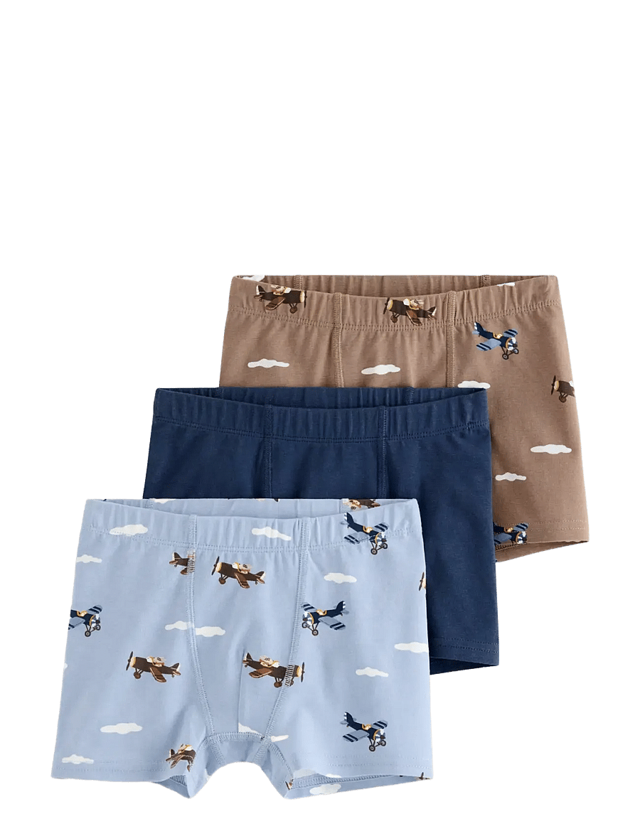 Lindex - 3-pack boxer shorts - light dusty blue - 0