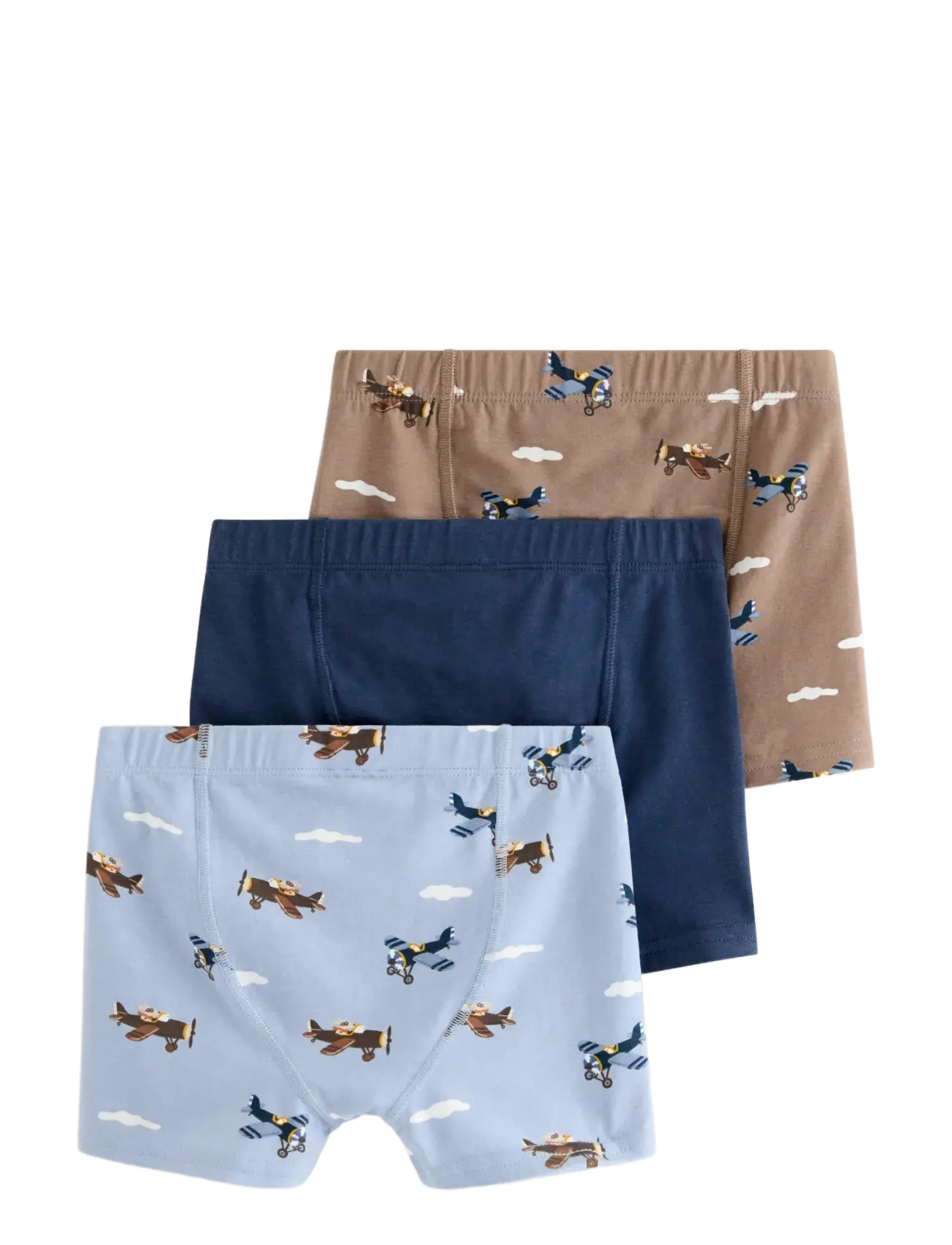 Lindex - 3-pack boxer shorts - light dusty blue - 1