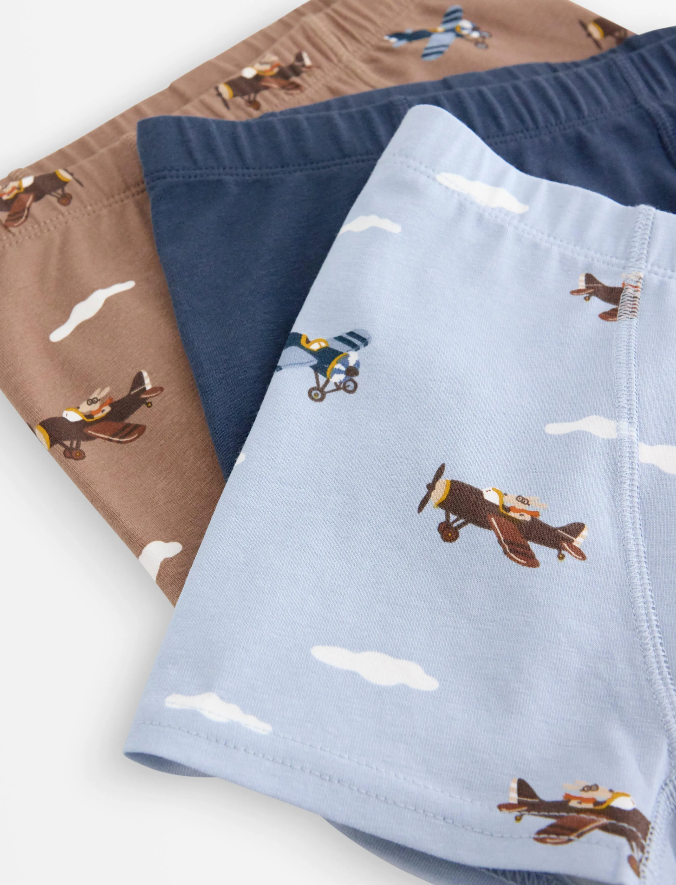 Lindex - 3-pack boxer shorts - light dusty blue - 2