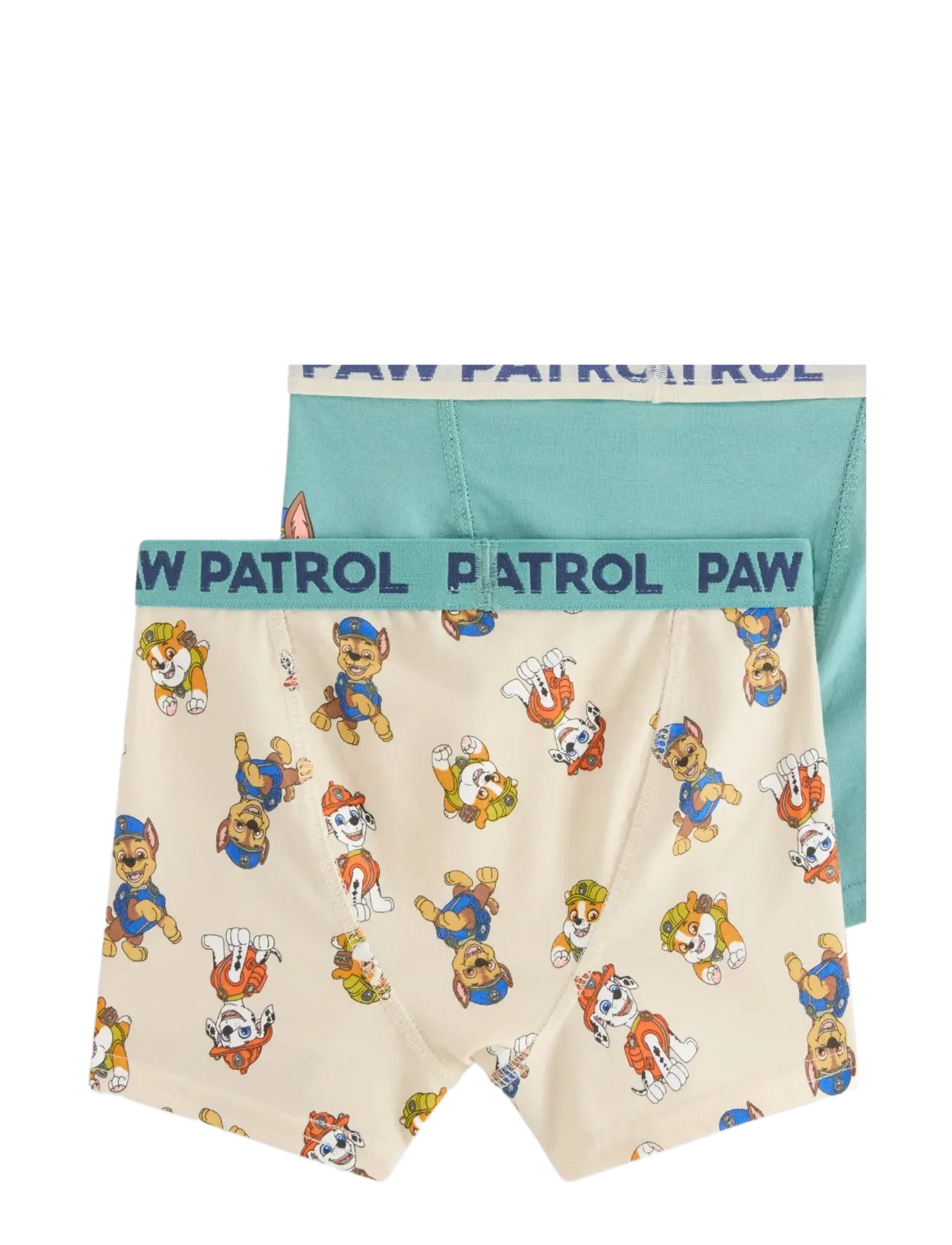 Lindex - 2-pack Paw Patrol boxer shorts - underbukser - light turquoise - 1
