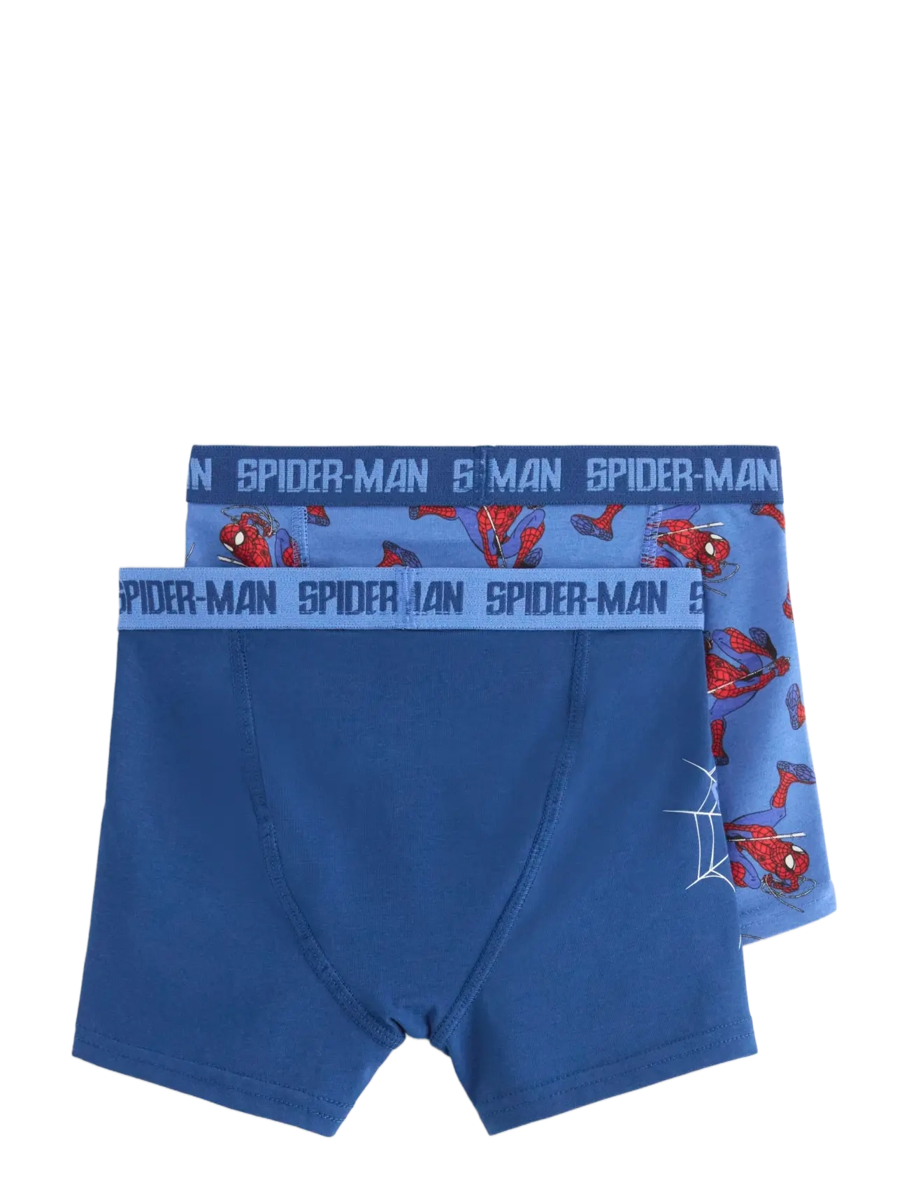Lindex - 2-pack Spiderman boxer shorts - dark blue - 1