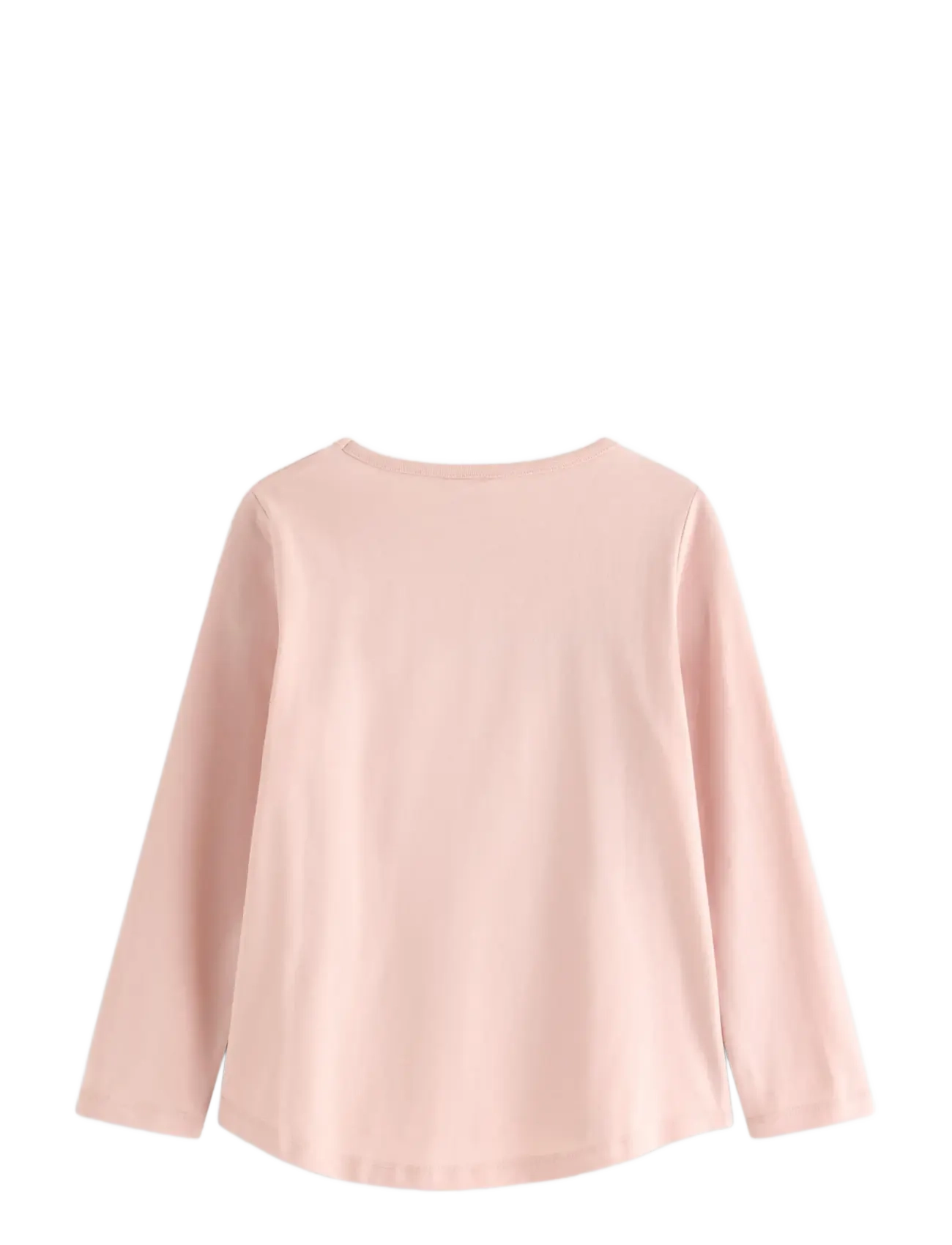 Lindex - Long-sleeved top with cat motif - light dusty pink - 1