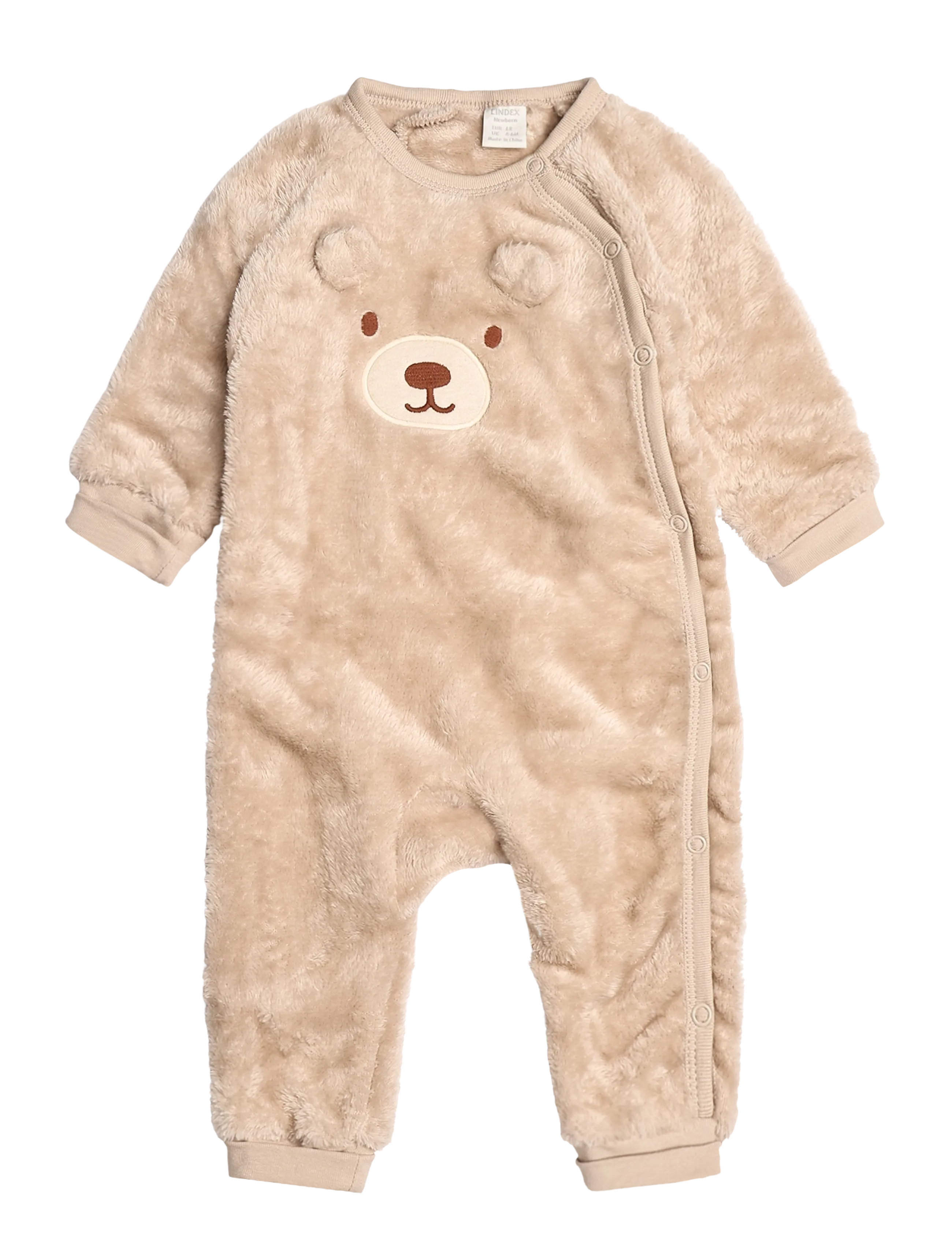 Lindex Jumpsuit Pile W 3D Ears And E, 44, Beige > Jumpsuits, Børn