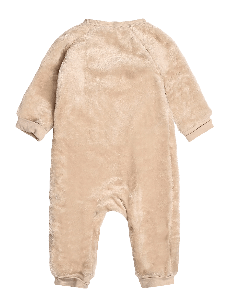 Lindex - Jumpsuit pile w 3d ears and e - kombinesoonid - beige - 1