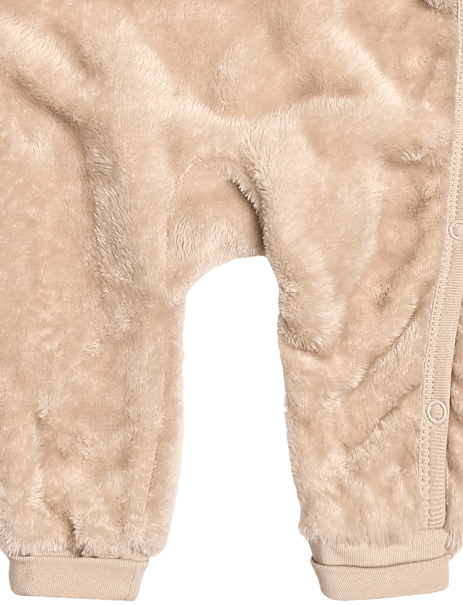 Lindex - Jumpsuit pile w 3d ears and e - kombinesoonid - beige - 3