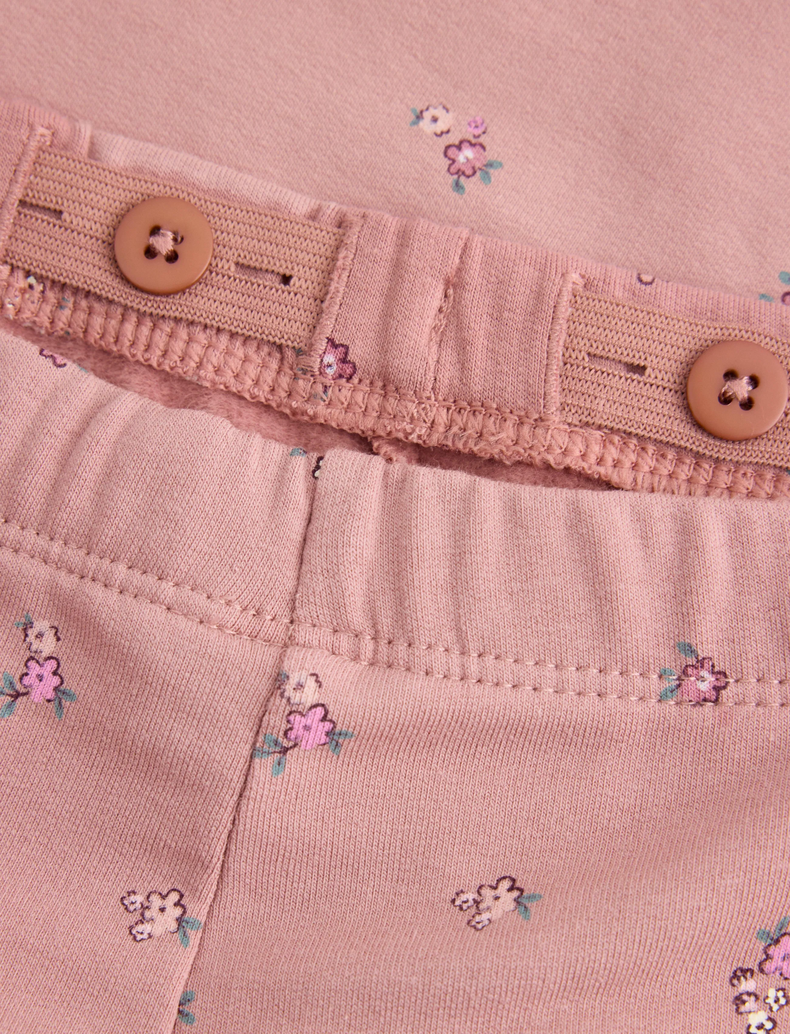 Lindex - Sweatpants with bindings - dusty pink - 5
