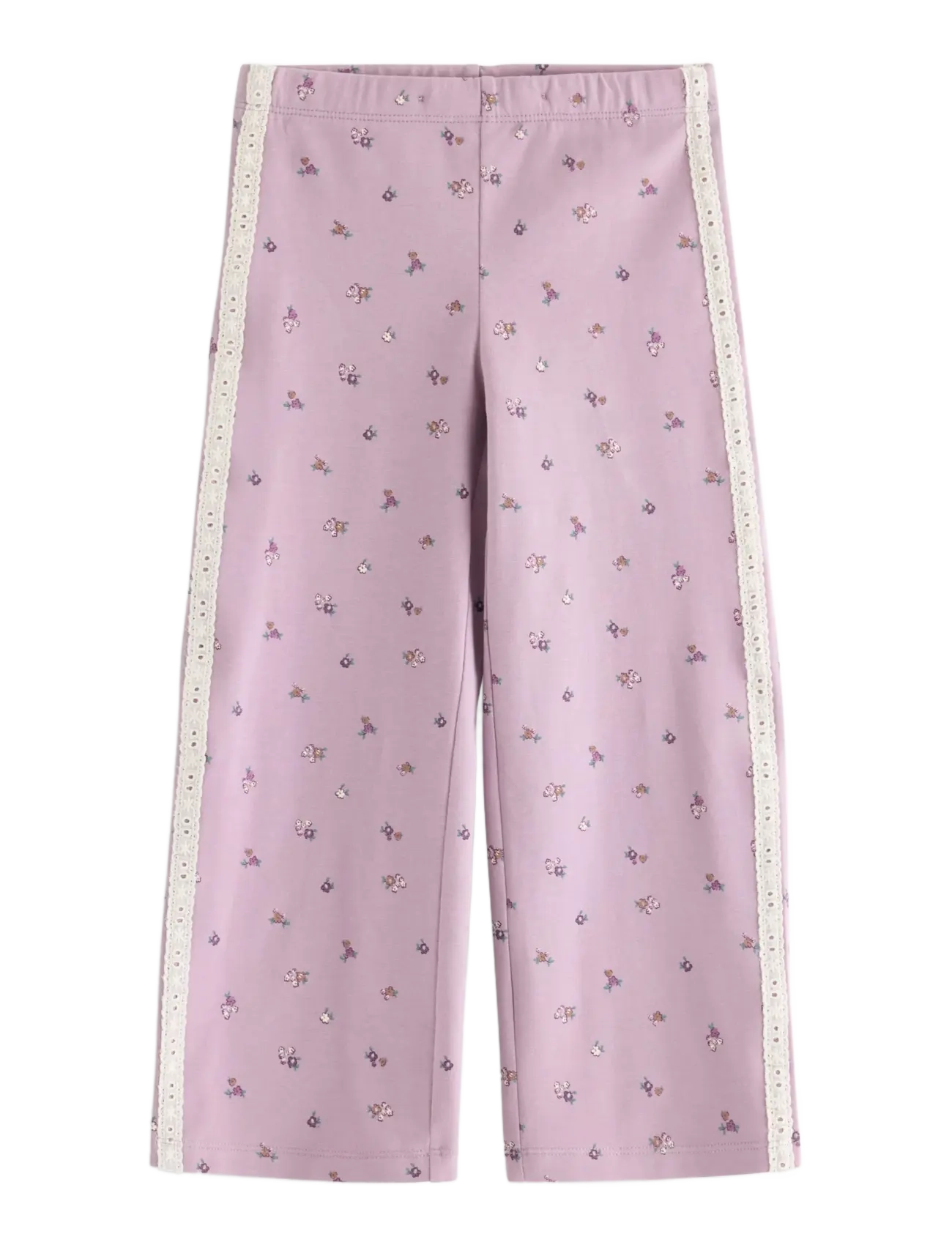 Lindex Sweatpants with bindings - Sweatpants - LIGHT DUSTY LILAC / purple