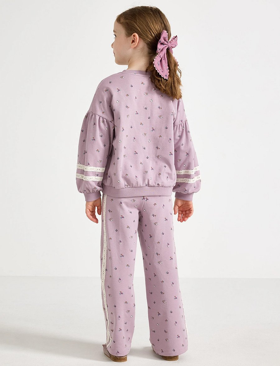 Lindex - Sweatpants with bindings - dressipüksid - light dusty lilac - 3