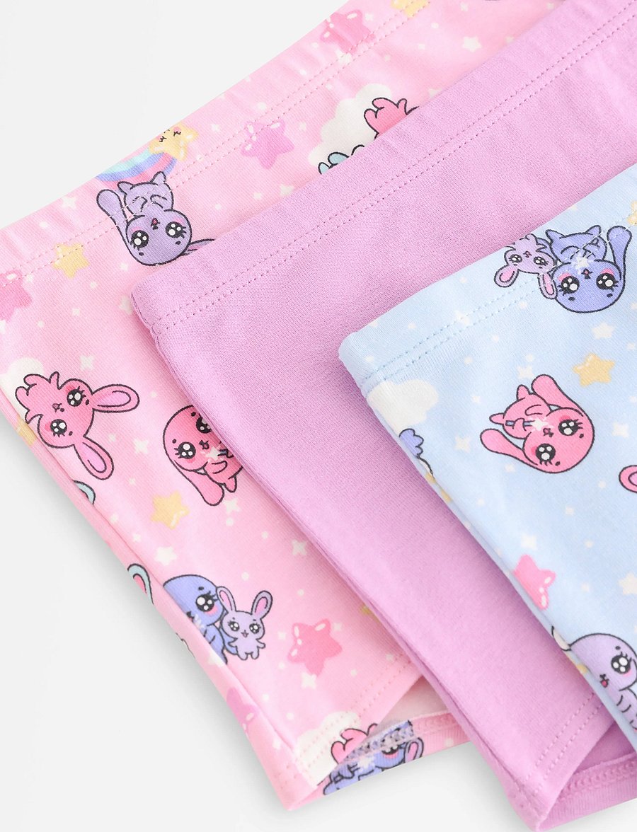 Lindex - 3-pack boxer briefs - pesukomplektid - light pink - 2