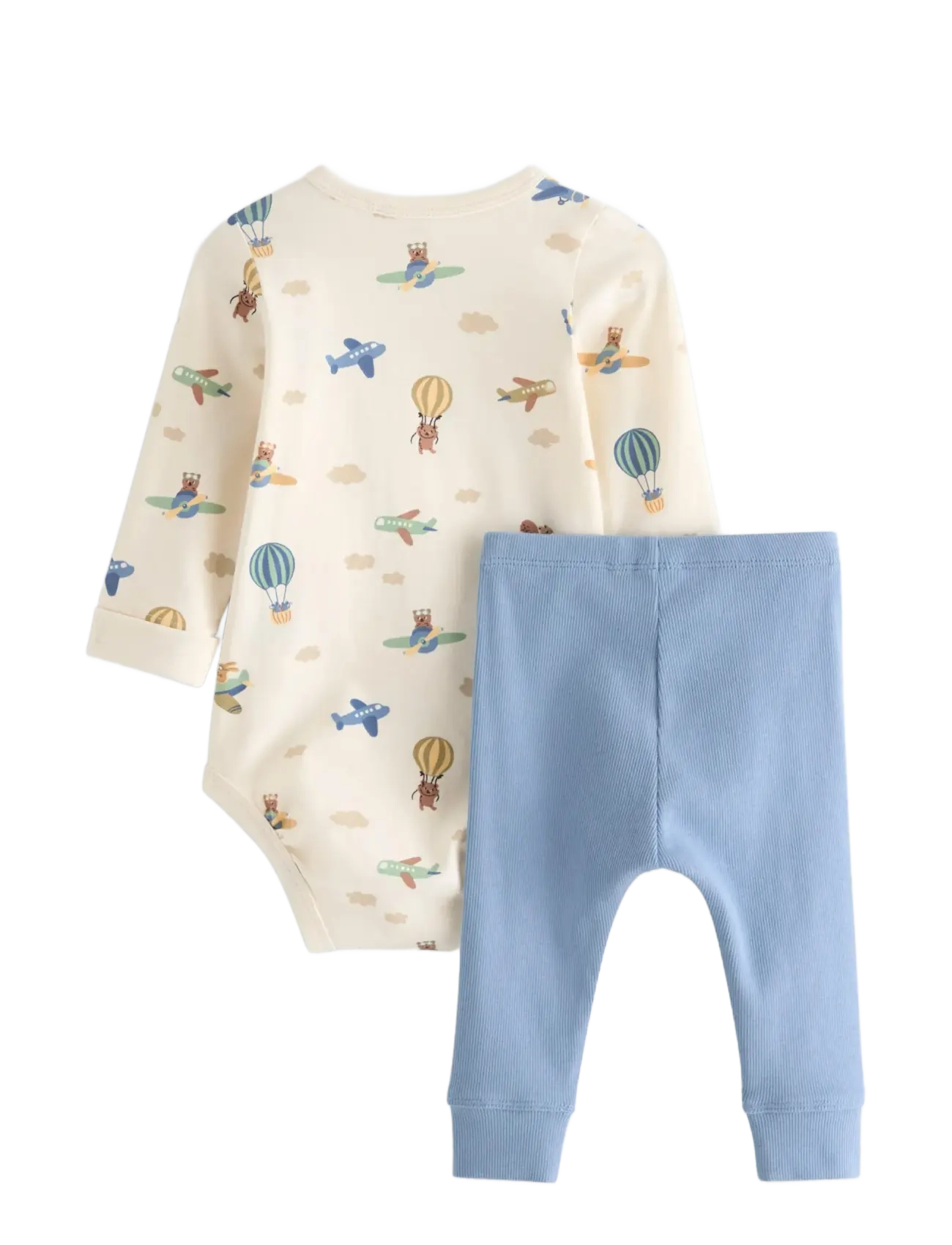 Lindex - Set with bodysuit and leggings - white - 1