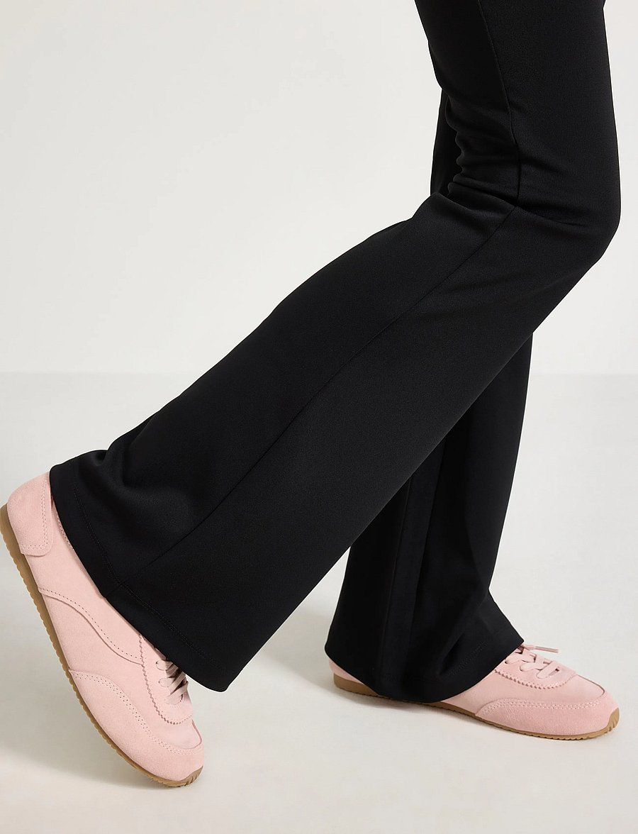 Lindex - Jersey trousers with skirt - black - 4