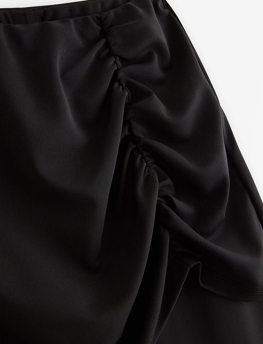 Lindex - Jersey trousers with skirt - black - 5
