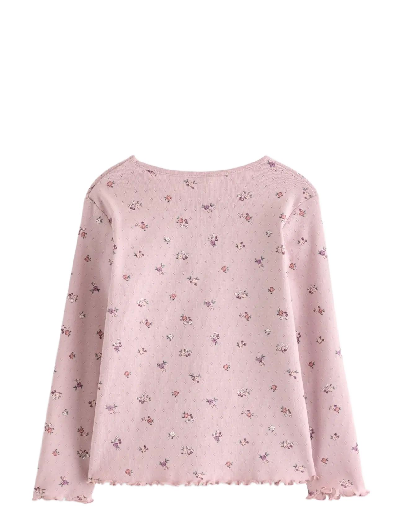 Lindex - Long-sleeved top in pointelle - light dusty lilac - 2