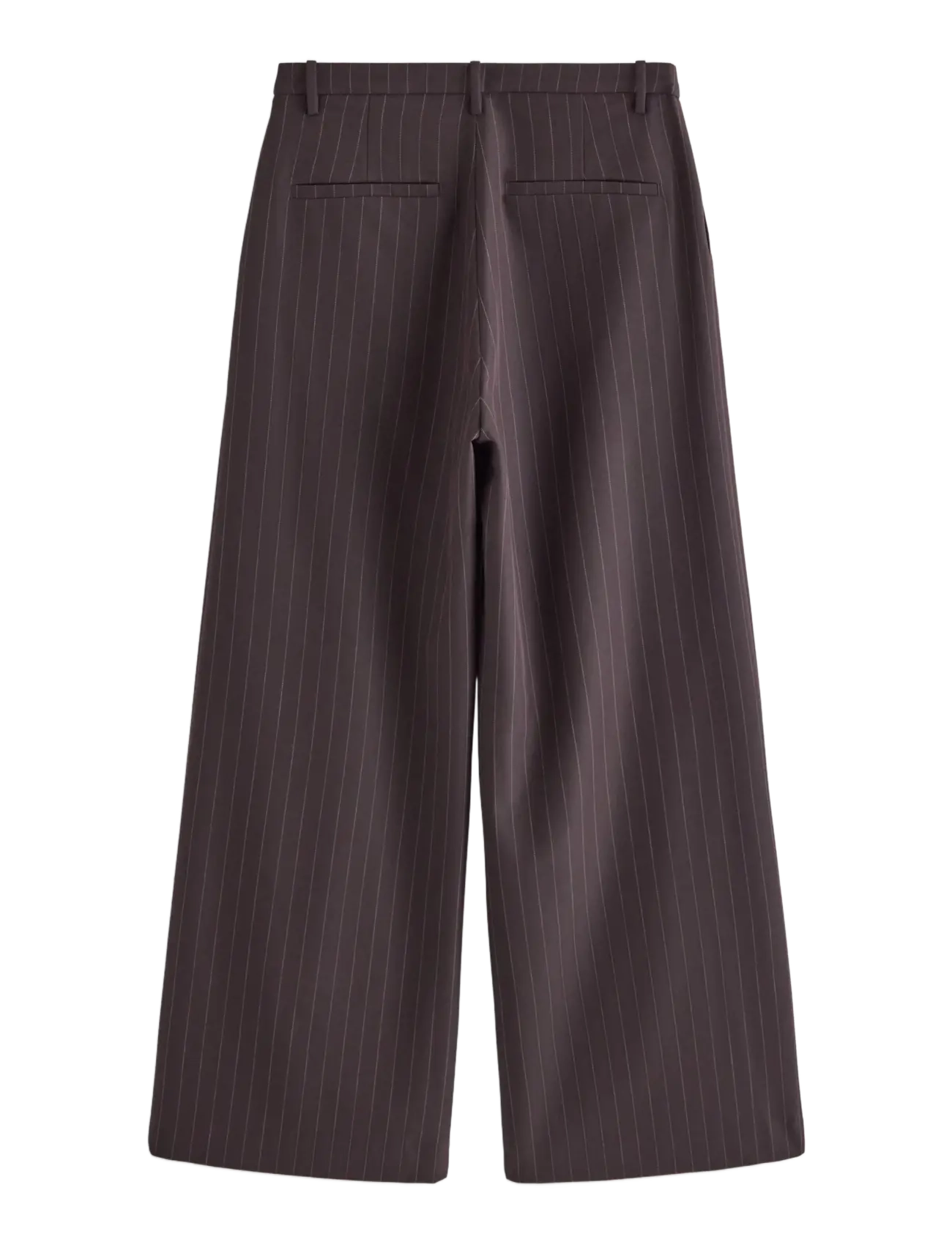 Lindex - Wide trousers with mid waist - wide leg trousers - brown - 2
