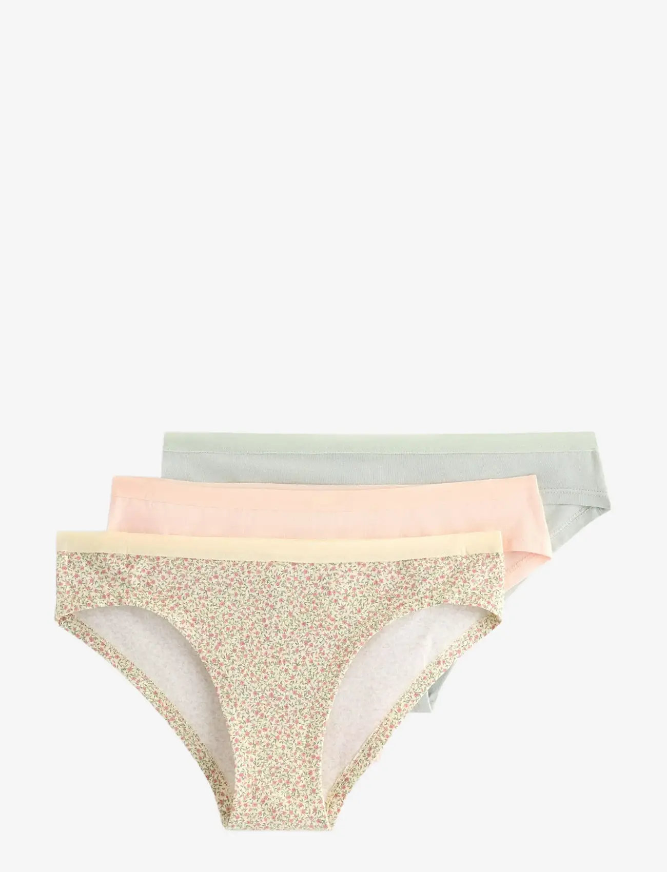 Lindex - 3-pack briefs with low waist - briefs - dusty white - 1