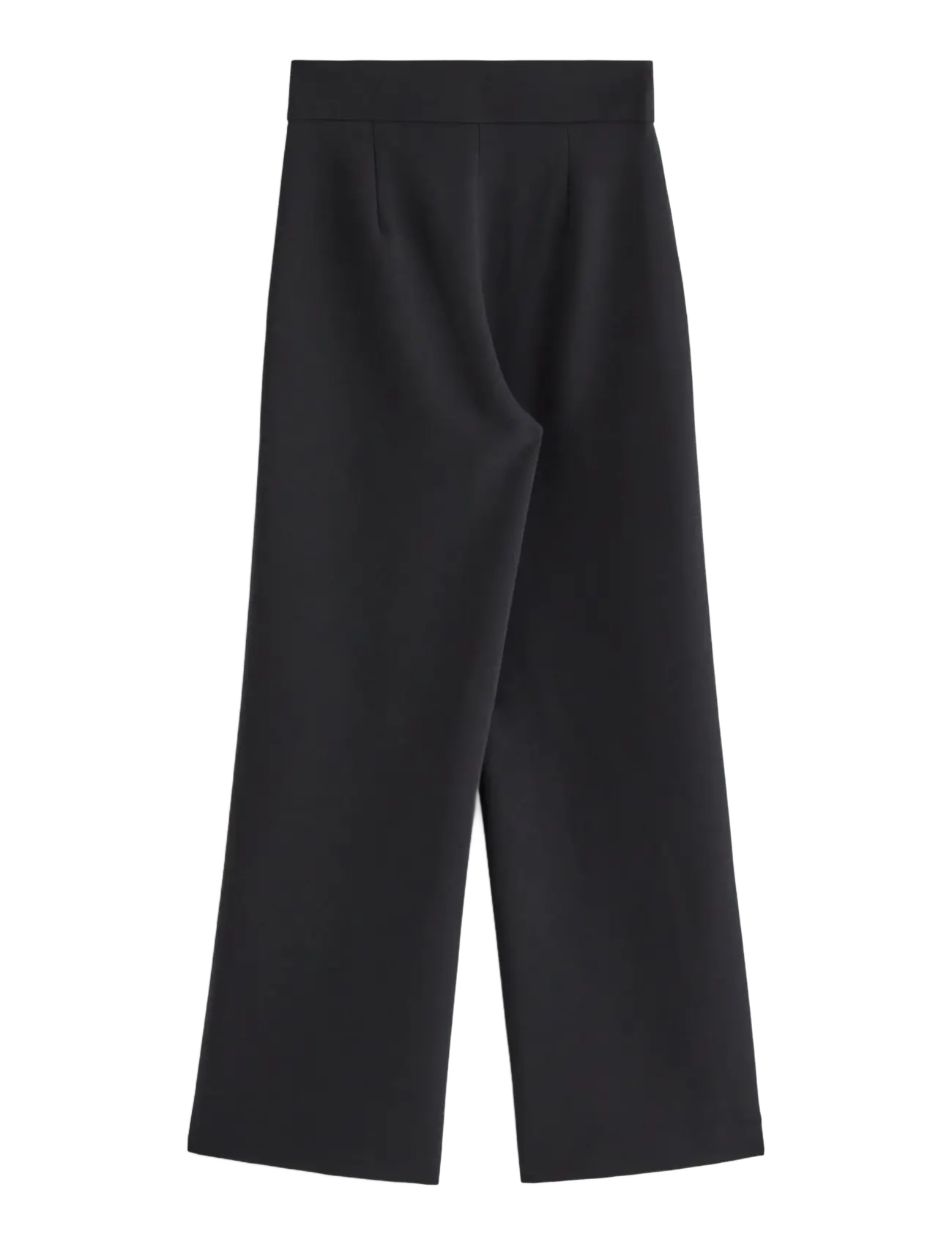 Lindex - Lykke wide trousers - bukser med brede ben - black - 2