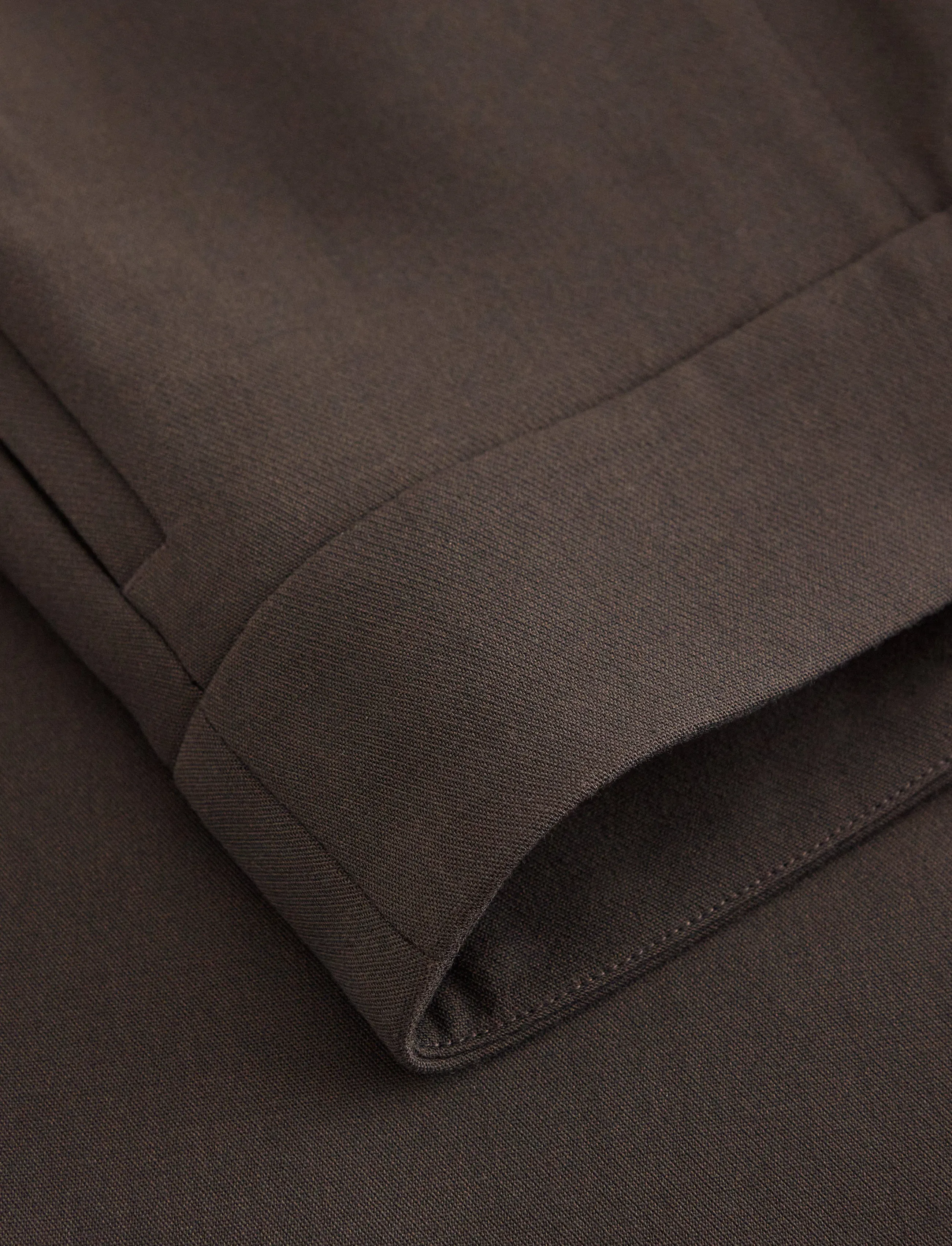 Lindex - Lykke wide trousers - dark brown - 5