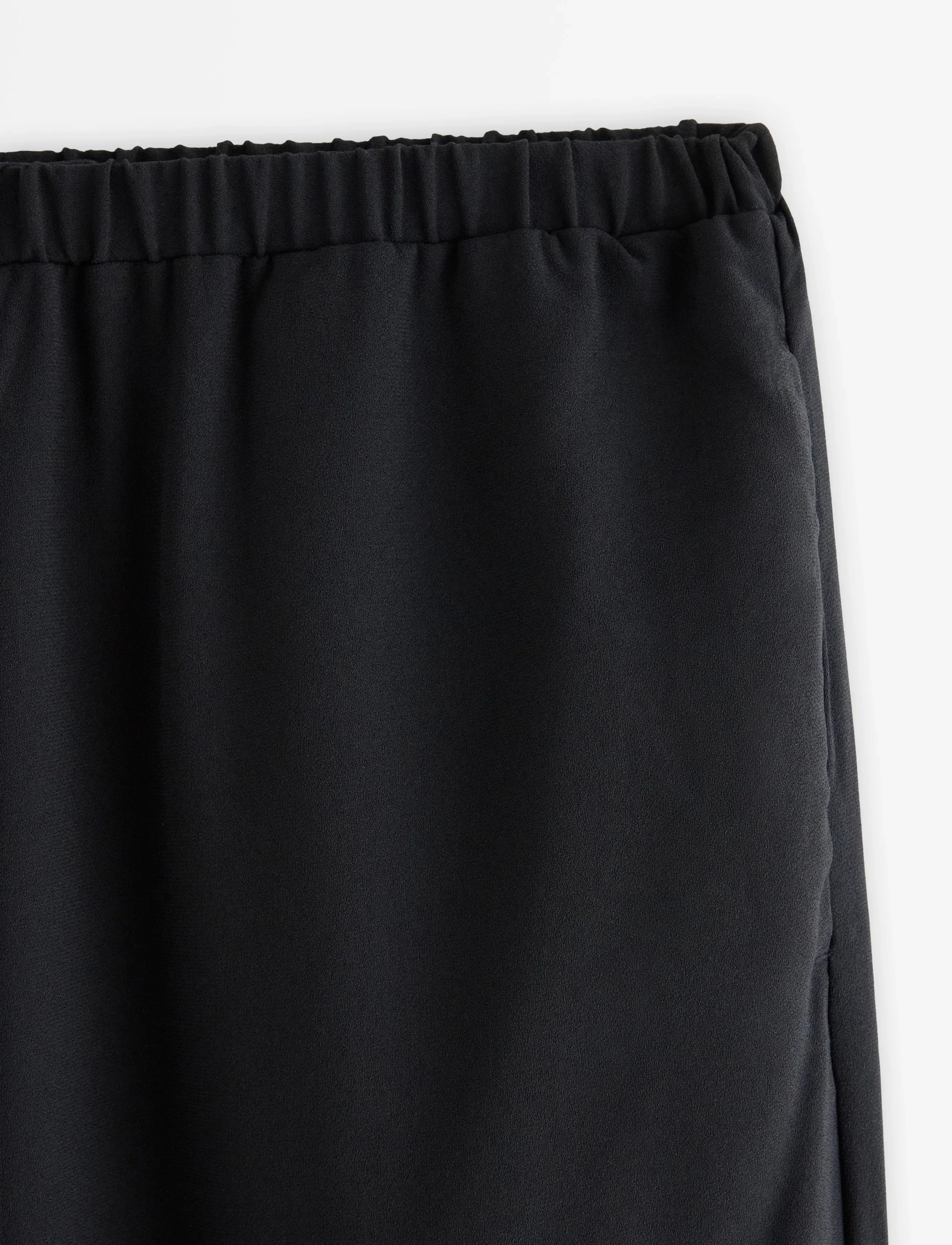 Lindex - STRAIGHT Bella cropped trousers - raka byxor - black - 5