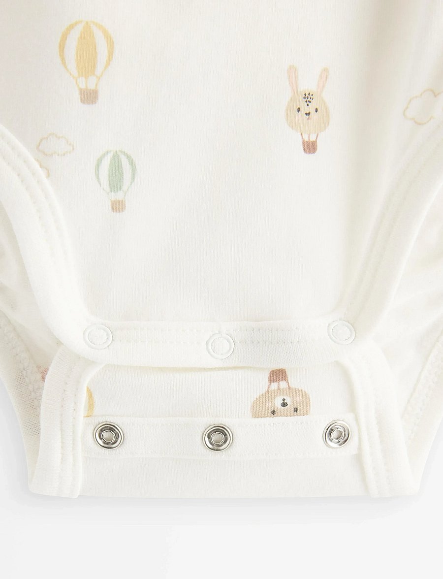 Lindex - Long-sleeved wrap bodysuit - langärmelige bodys - light dusty white - 2