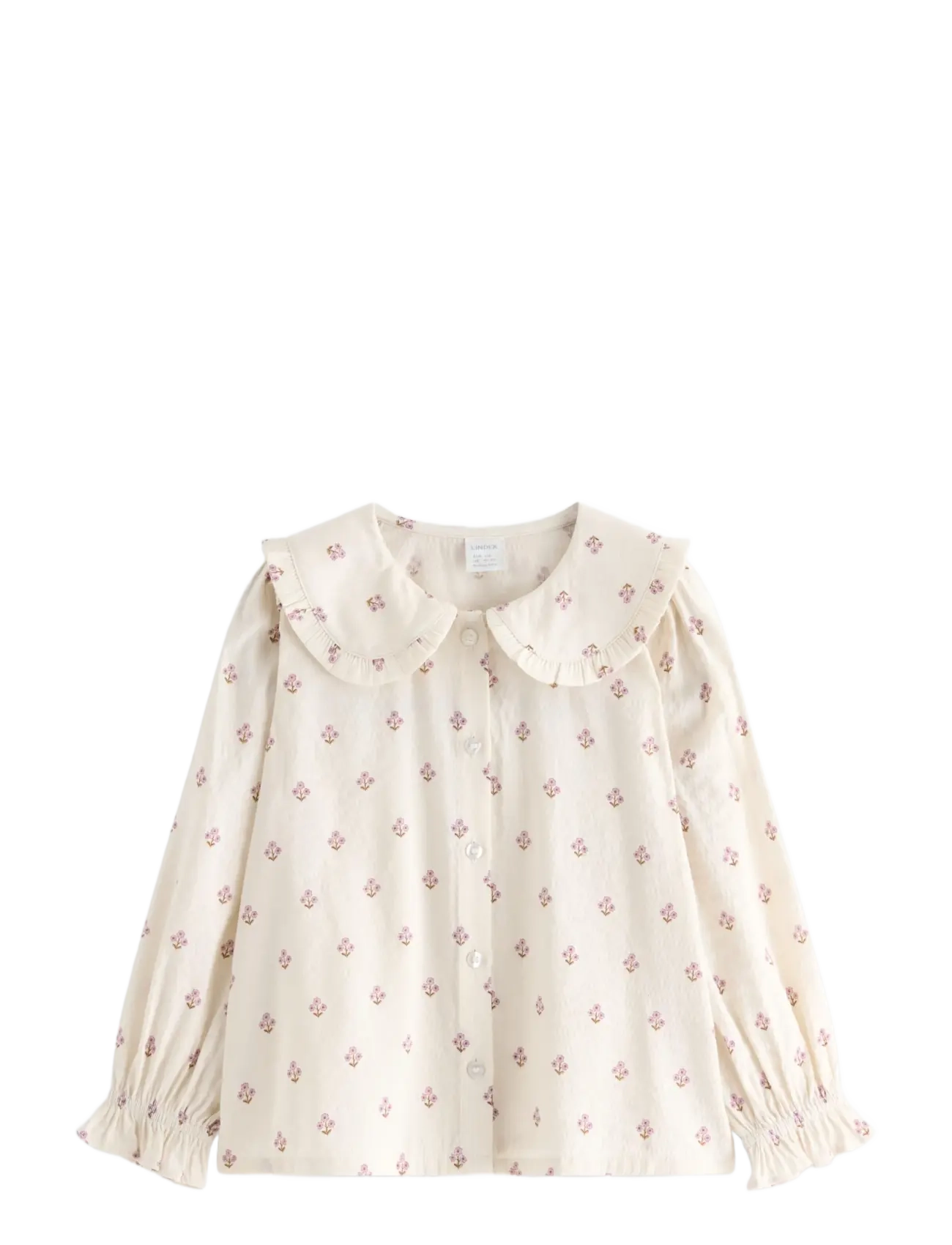 Lindex Blouse with collar - Blusen & Tuniken - DUSTY WHITE / cream