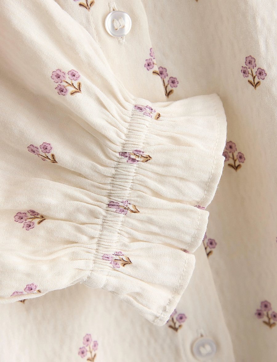 Lindex - Blouse with collar - blusen & tuniken - dusty white - 2