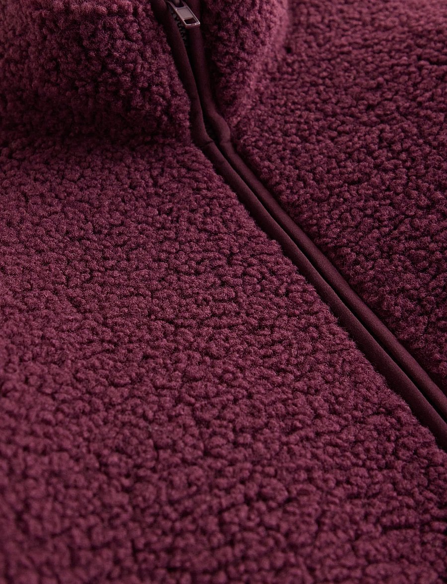 Lindex - Pile jacket - fleecejacken - dark lilac - 2