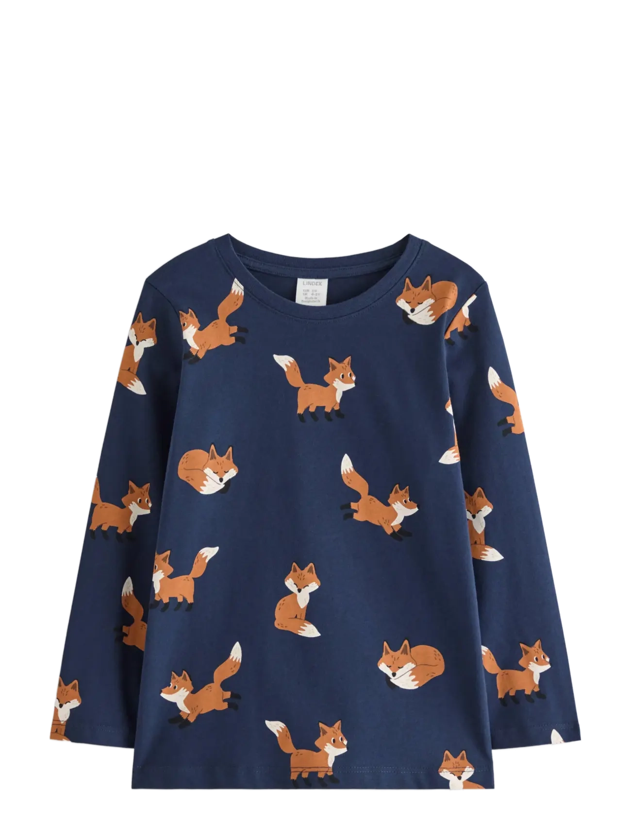 Lindex Long-sleeved top - Back to school - NAVY / navy