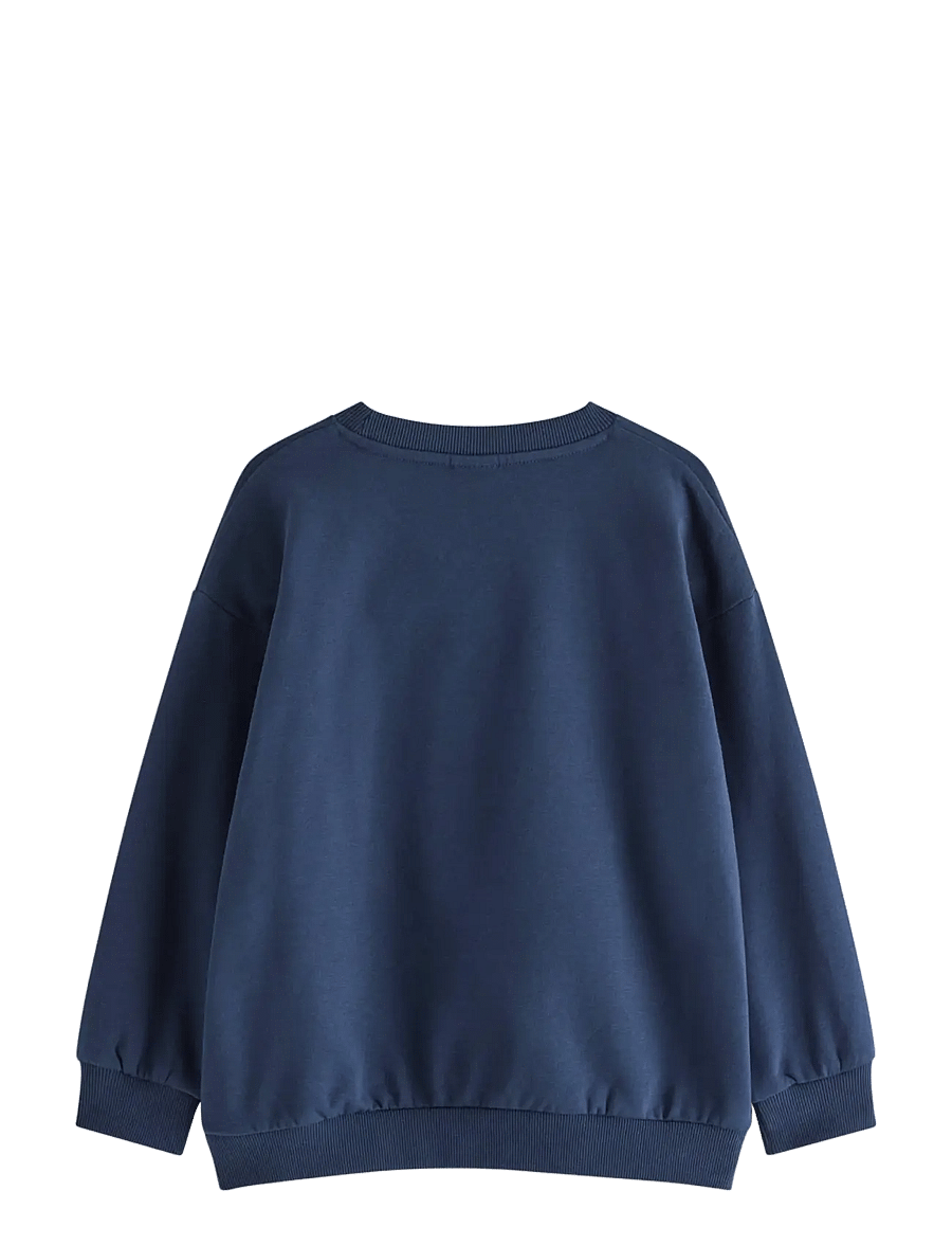Lindex - Sweatshirt with brushed inside - sweatshirts - dark blue - 1