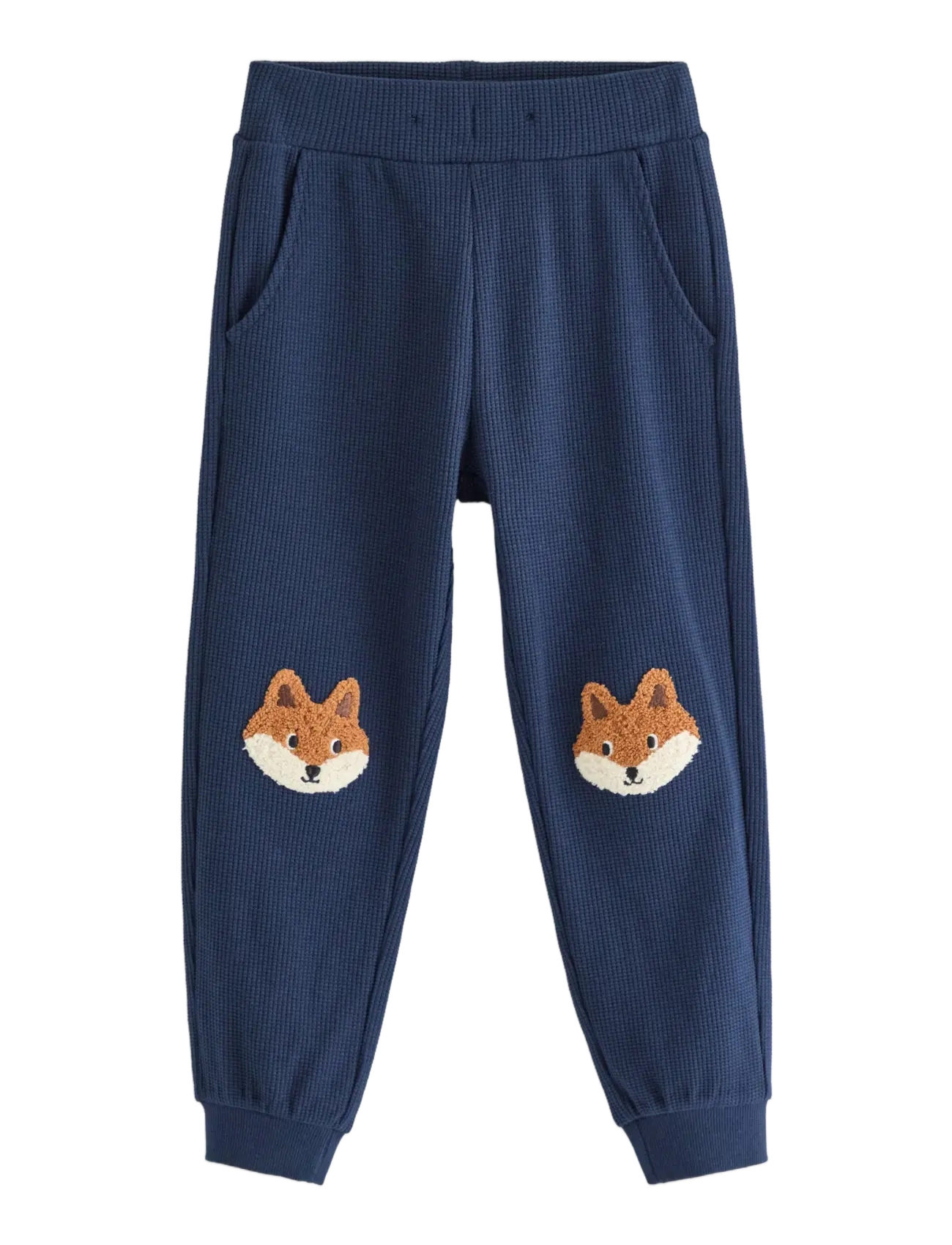 Lindex Waffled joggers - Lindex - DARK BLUE / navy