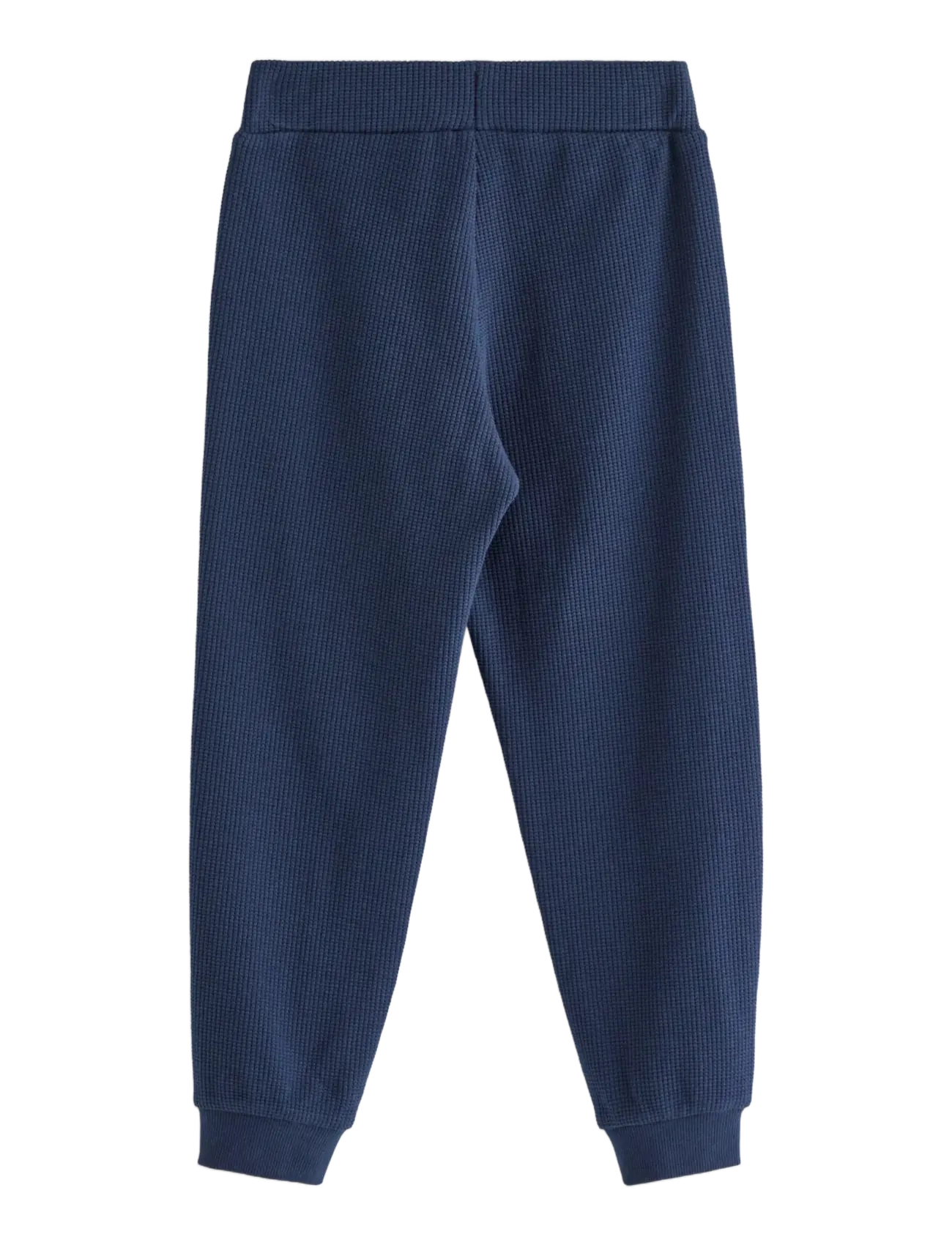 Lindex - Waffled joggers - dressipüksid - dark blue - 1
