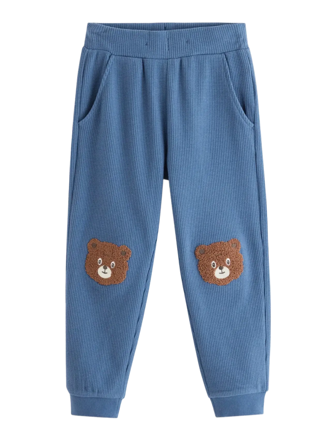 Lindex Waffled joggers - Lindex - LIGHT DUSTY BLUE / blue