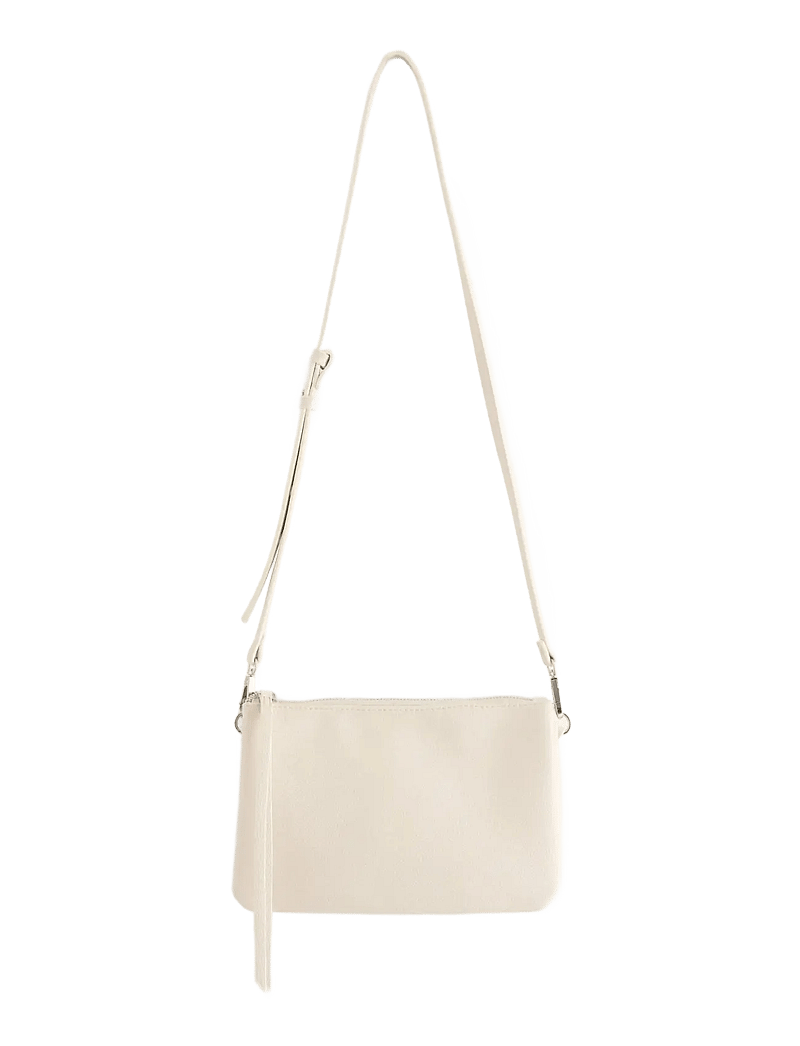 Lindex - Shoulder bag in imitation leather - mode trends - light beige - 0