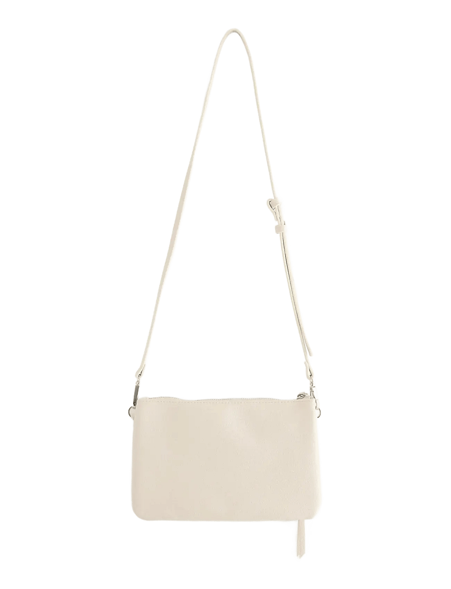 Lindex - Shoulder bag in imitation leather - modetrends - light beige - 1