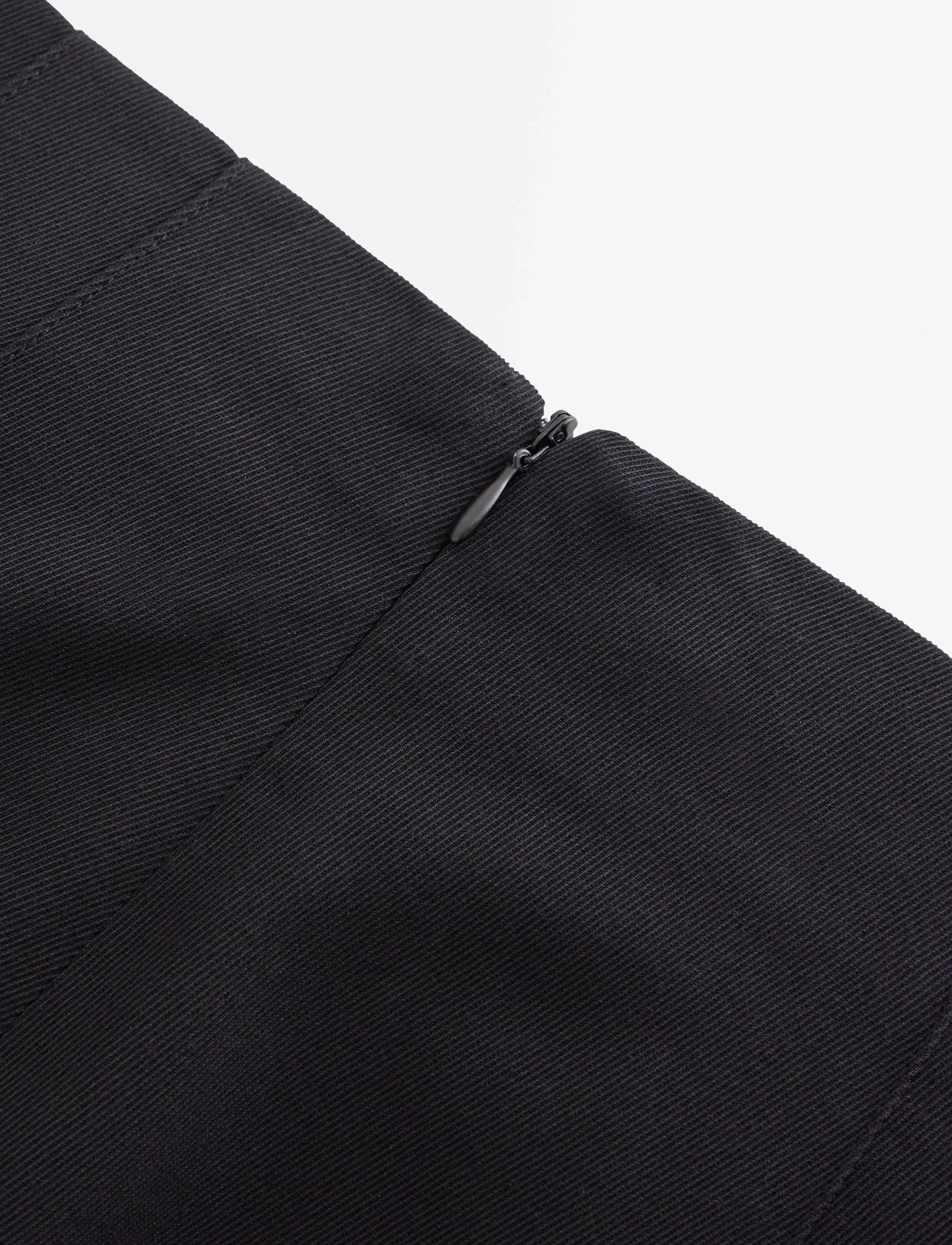Lindex - Lykke wide cropped trousers - black - 5