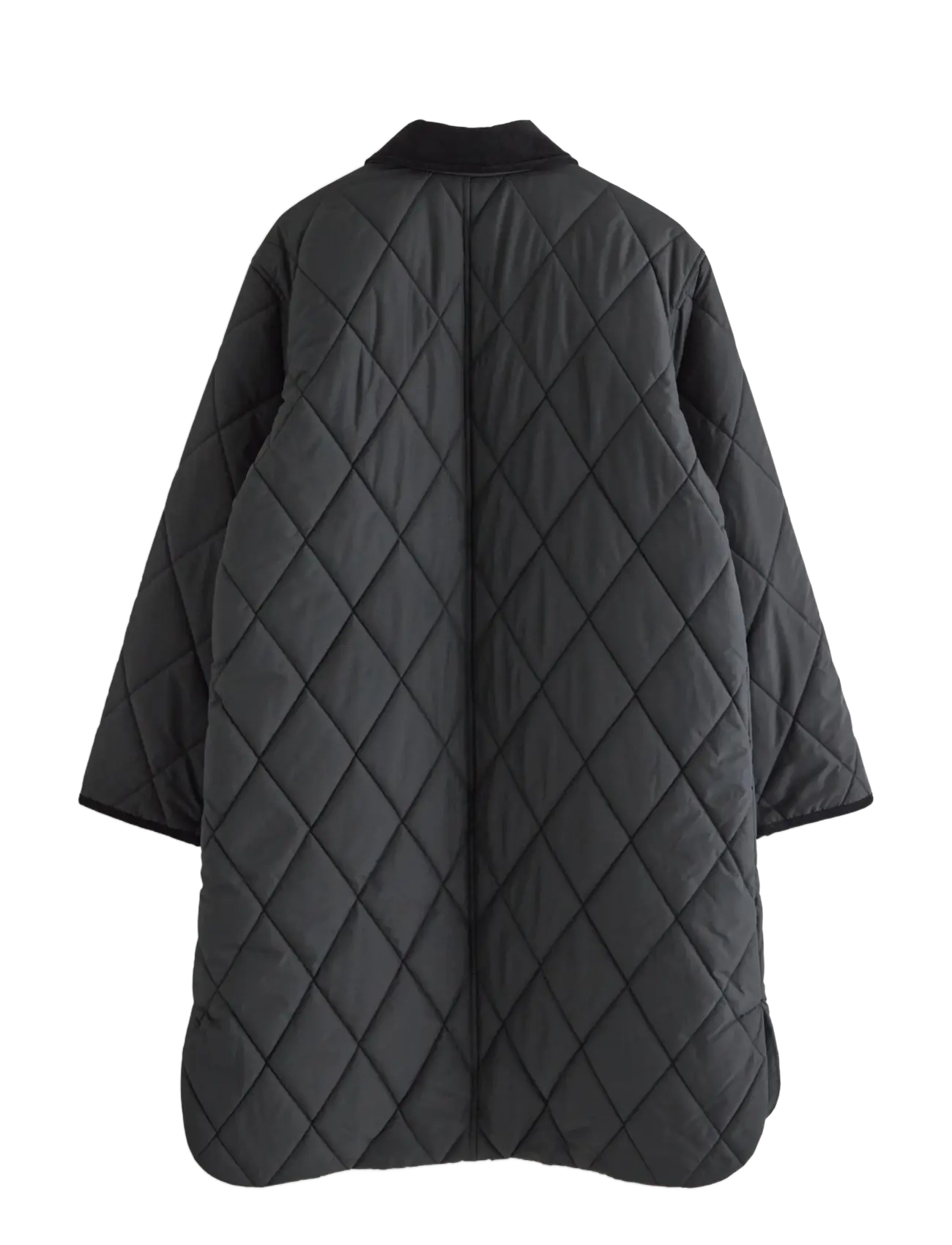 Lindex - Quilted coat - black - 2
