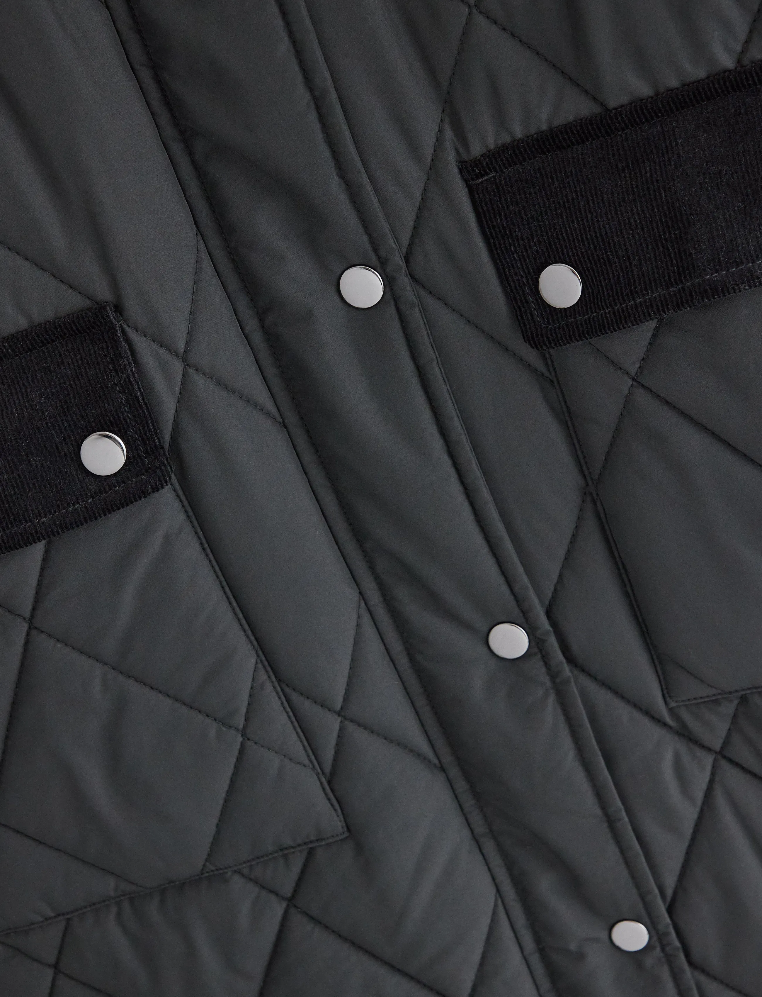 Lindex - Quilted coat - black - 5