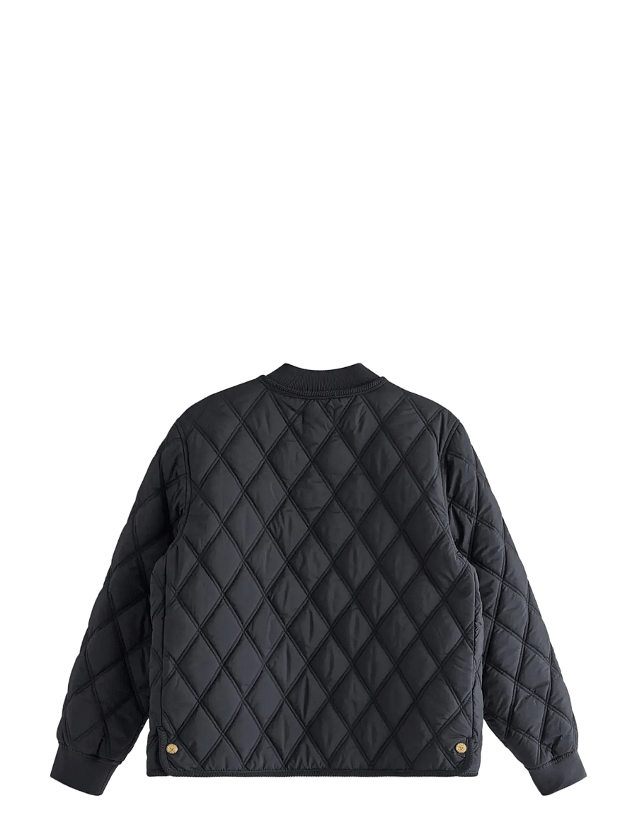 Lindex - Quilted jacket - frühlingsjacken - black - 2