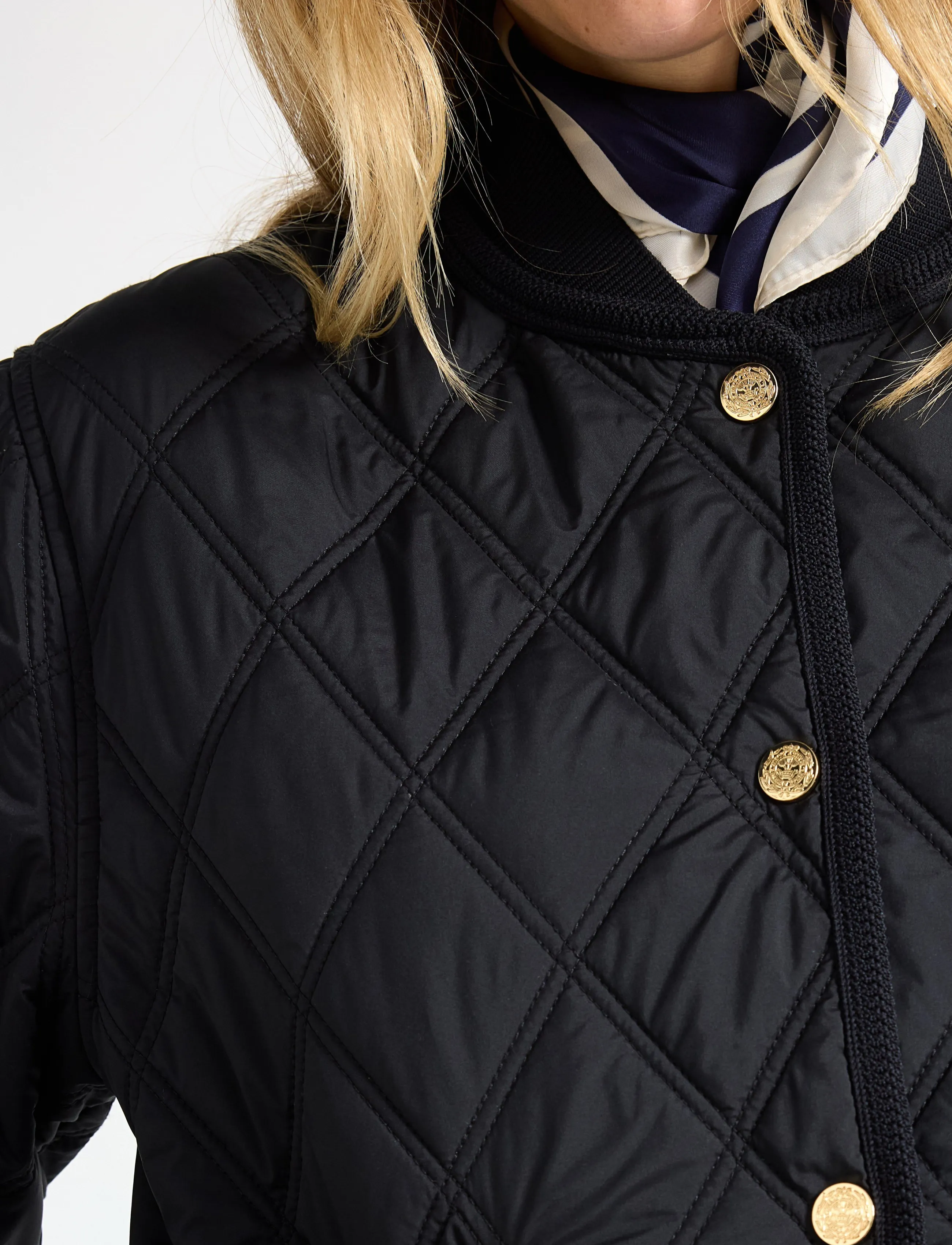 Lindex - Quilted jacket - black - 4