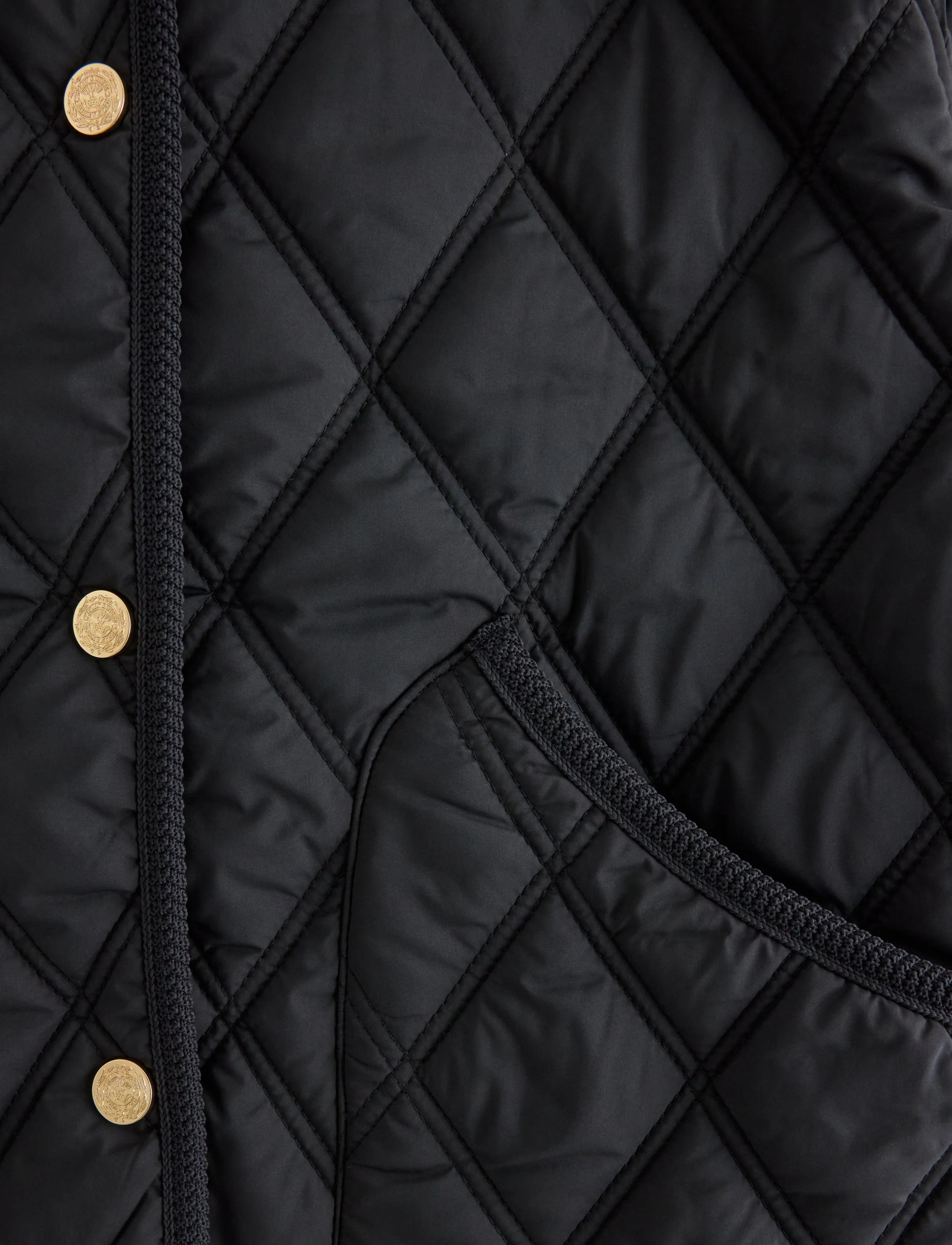 Lindex - Quilted jacket - black - 5