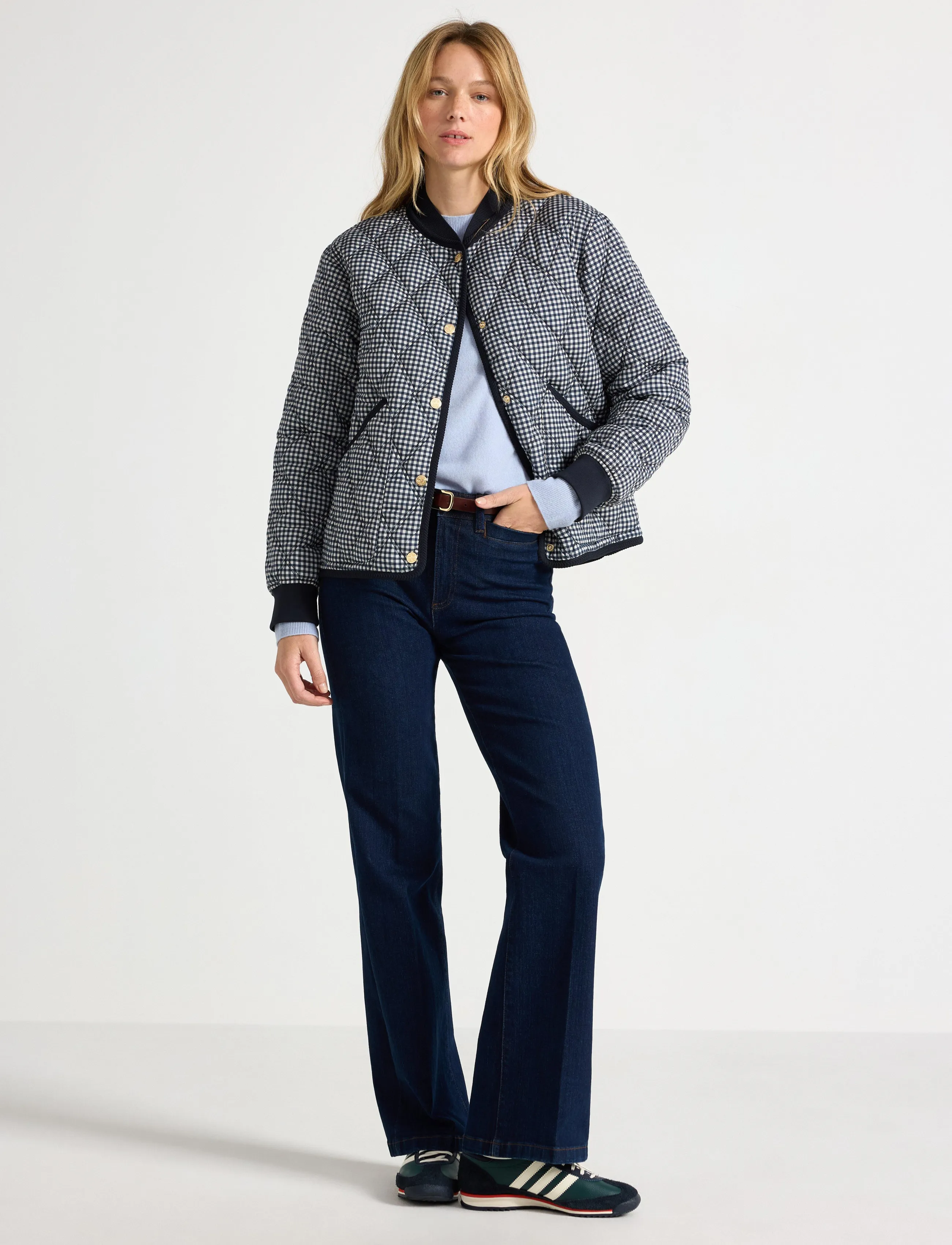 Lindex Quilted jacket - Clothing - DARK NAVY / navy