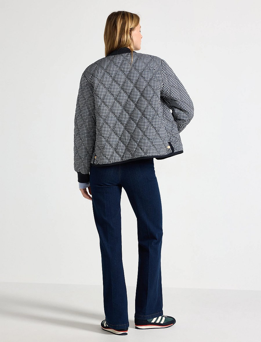 Lindex - Quilted jacket - frühlingsjacken - dark navy - 3