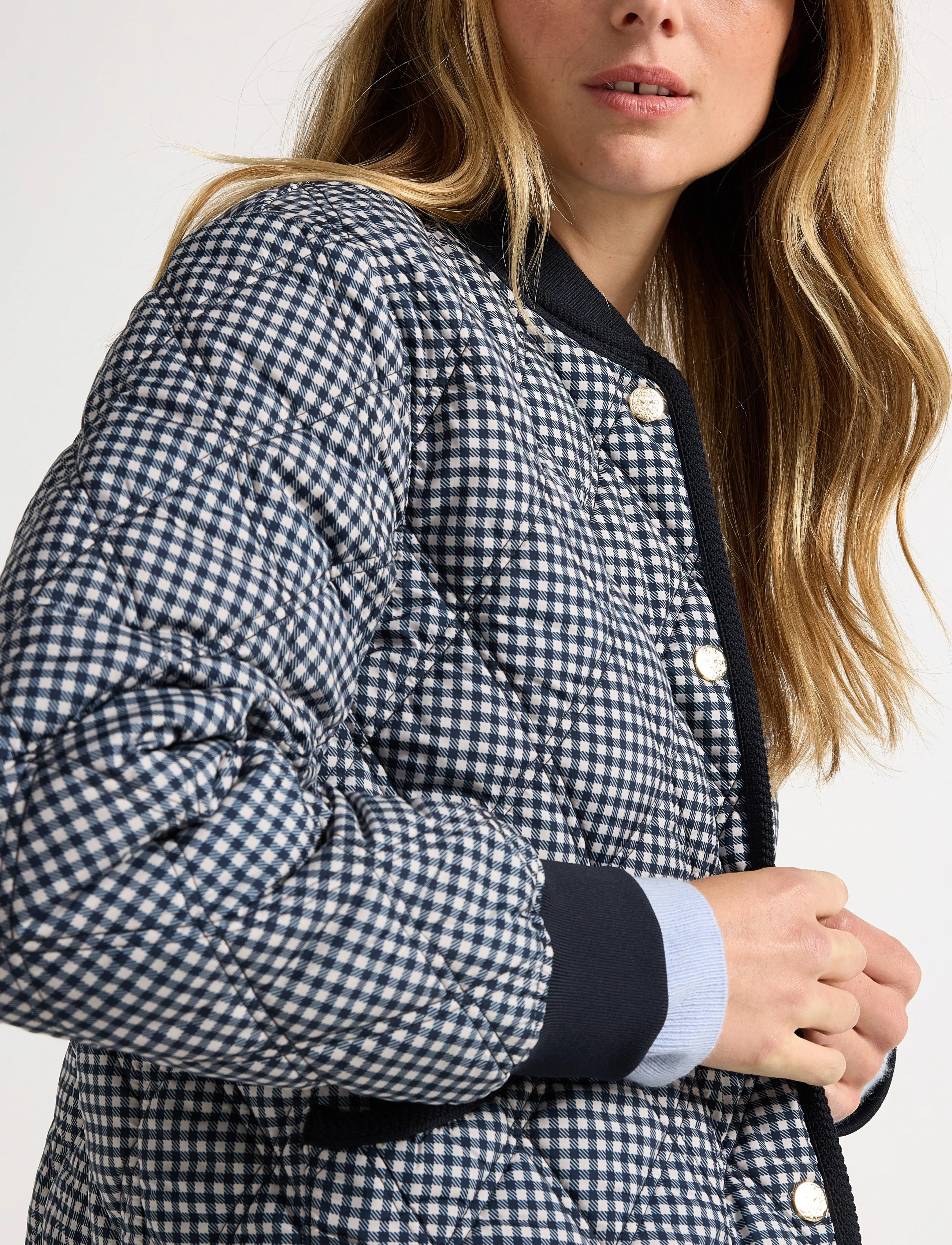 Lindex - Quilted jacket - spring jackets - dark navy - 4
