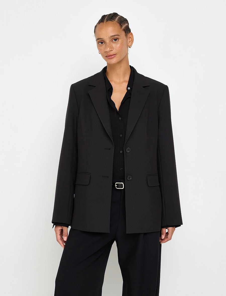 Lindex - Blazer - oversized blazere - black - 0
