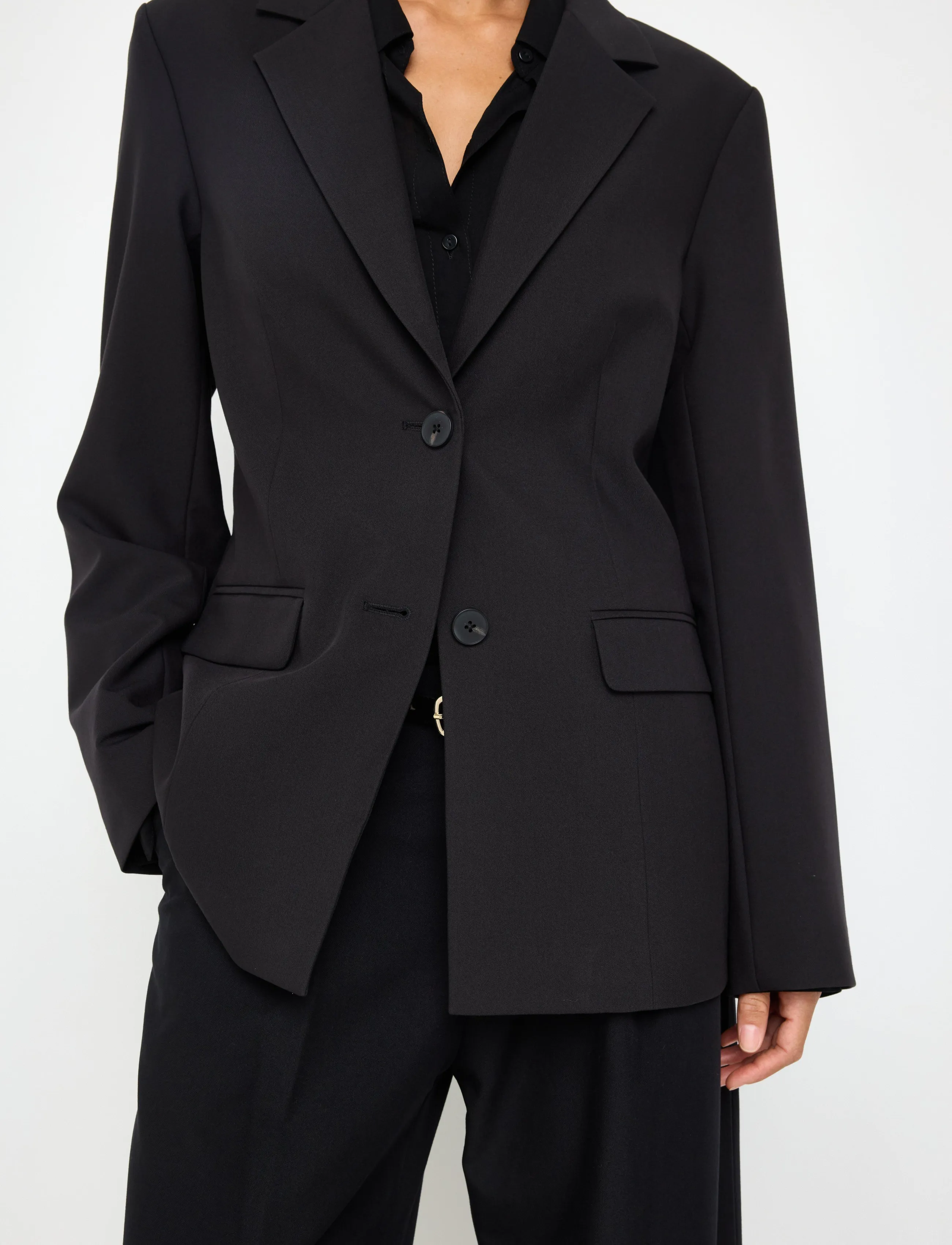 Lindex - Blazer - oversized blazere - black - 4