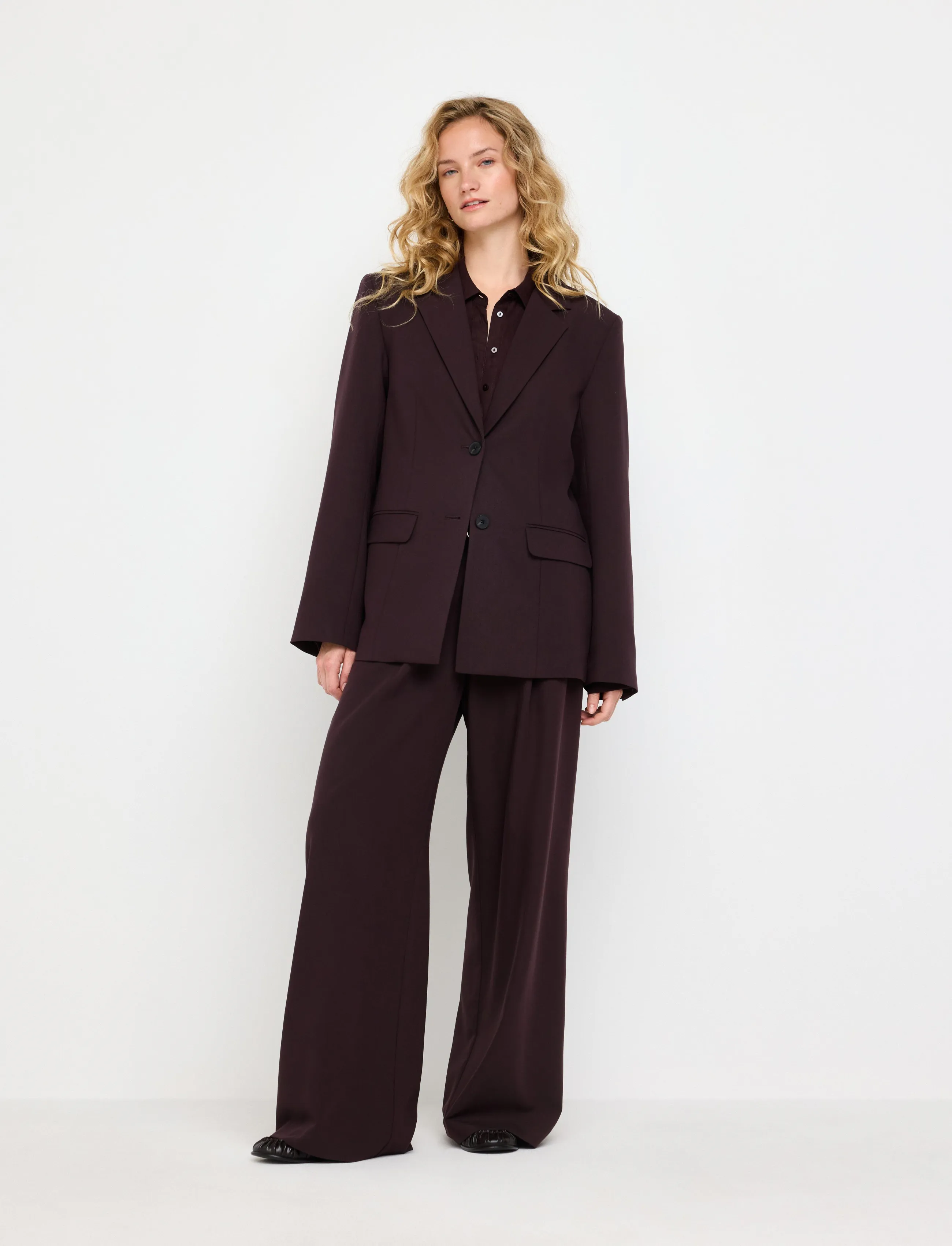 Lindex Blazer - Lindex - DARK BROWN / brown
