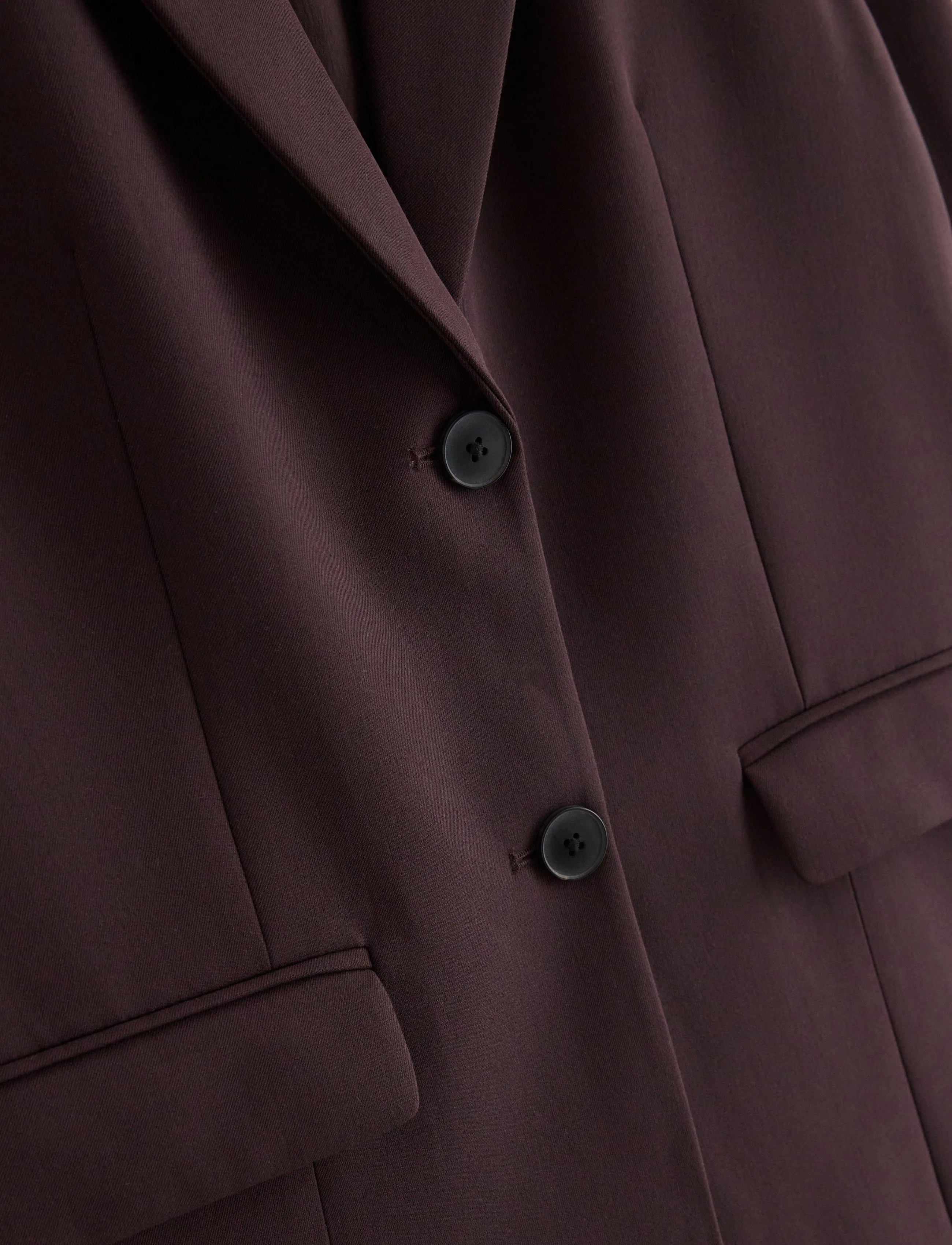 Lindex - Blazer - oversized blazere - dark brown - 5